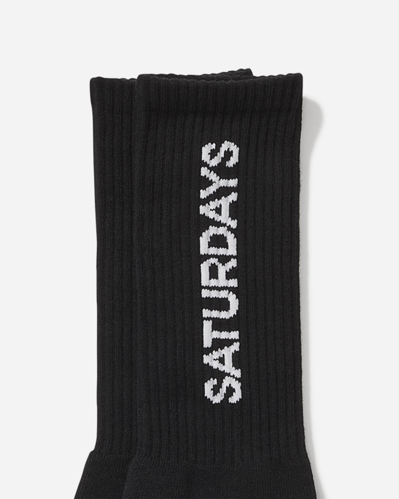 Saturdays NYC Logo Sock in Black