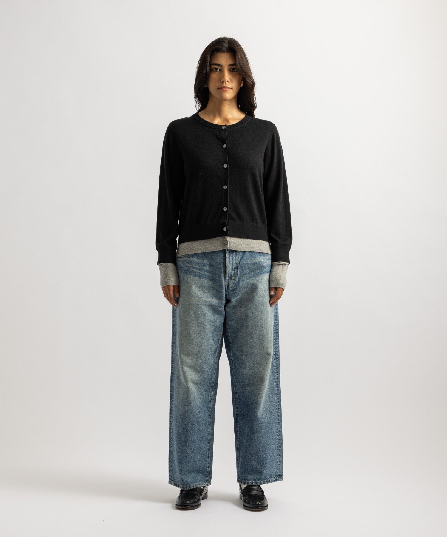 Halle Double Layer Cardigan