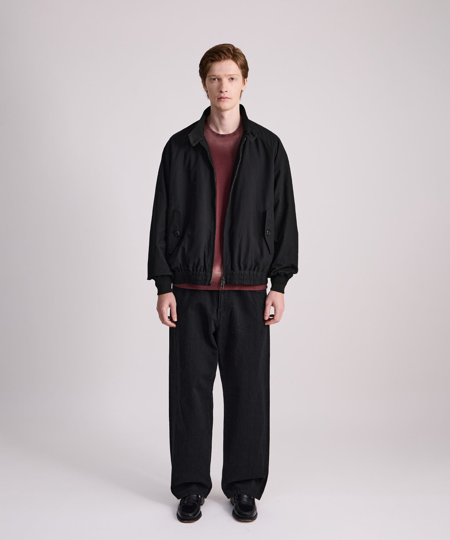 Saturdays NYC Baracuta x Saturdays Harrington Jacket in Black