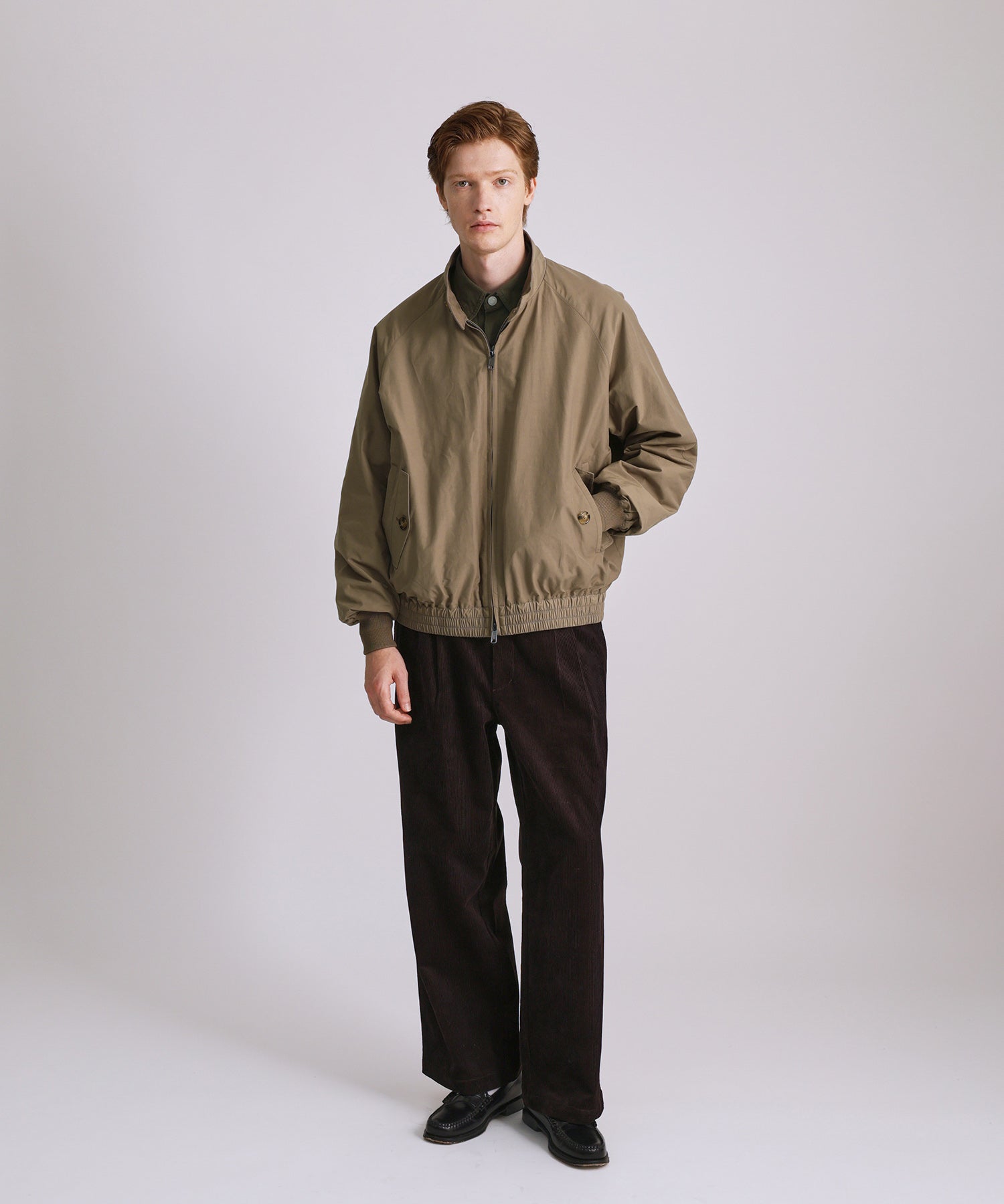 Saturdays NYC Baracuta x Saturdays Harrington Jacket in Camel