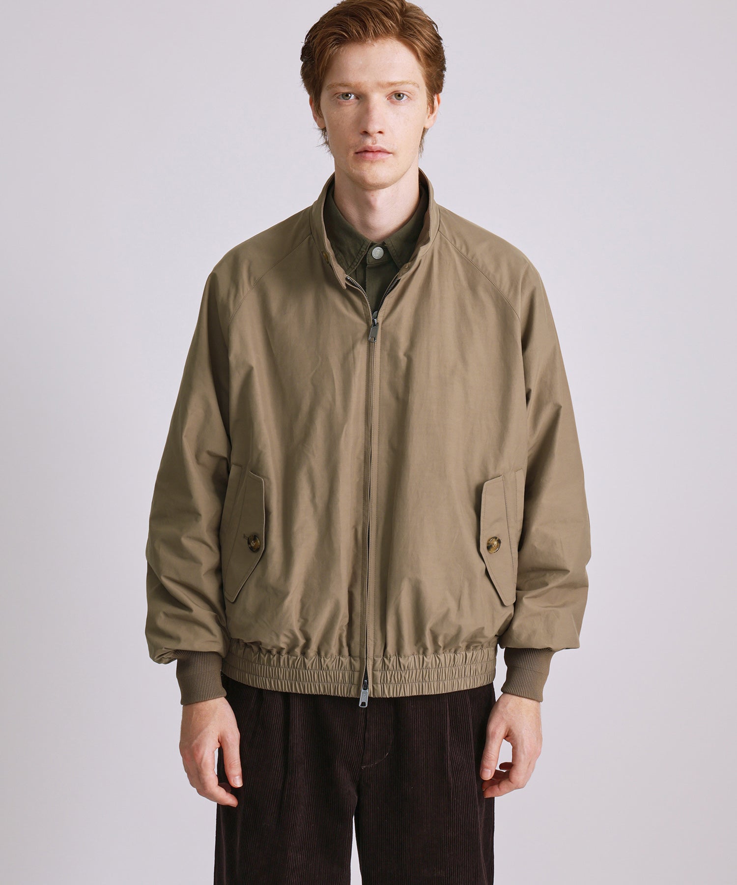 Saturdays NYC Baracuta x Saturdays Harrington Jacket in Camel