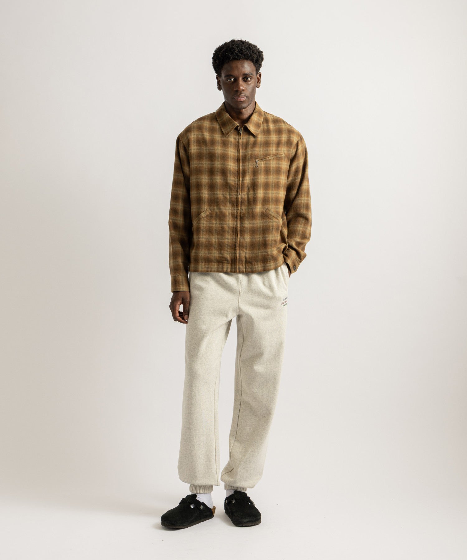 Saturdays NYC Abrams Sweatpant in Light Gray