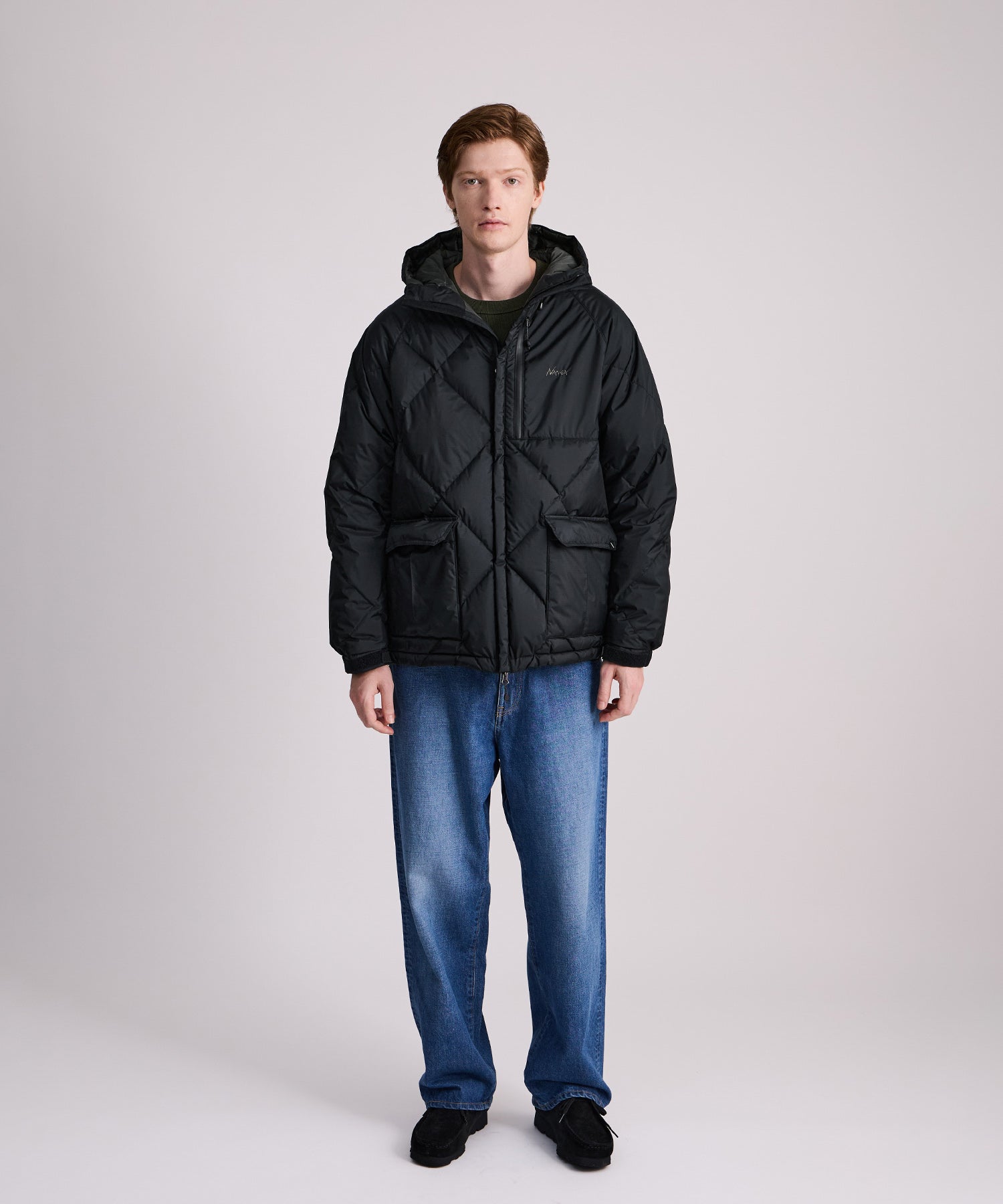 Saturdays NYC Nanga × Saturdays NYC Quilted Down Jacket in Black