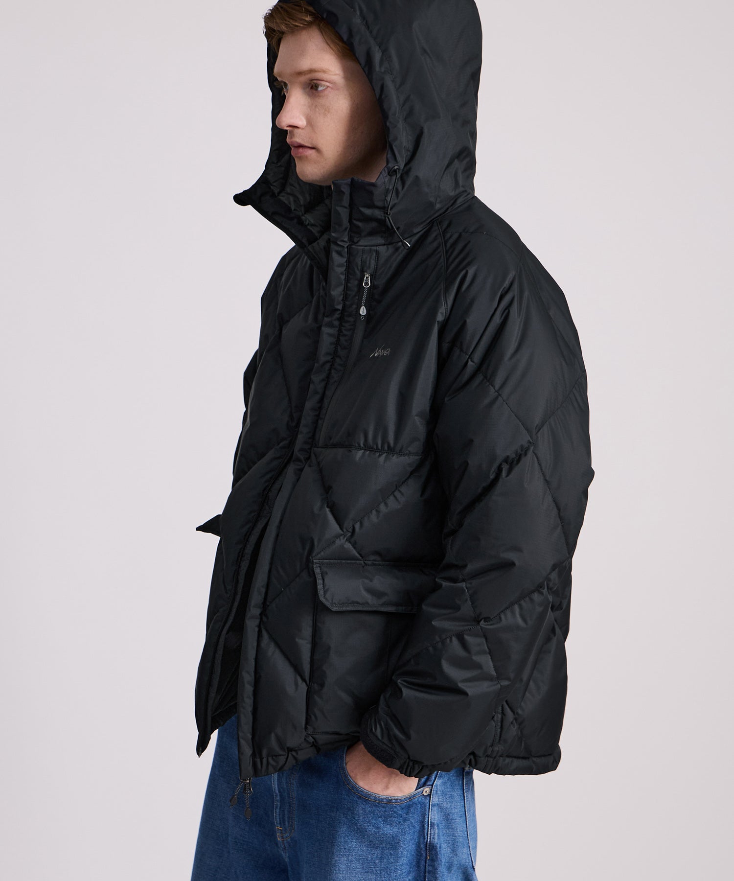 Saturdays NYC Nanga × Saturdays NYC Quilted Down Jacket in Black