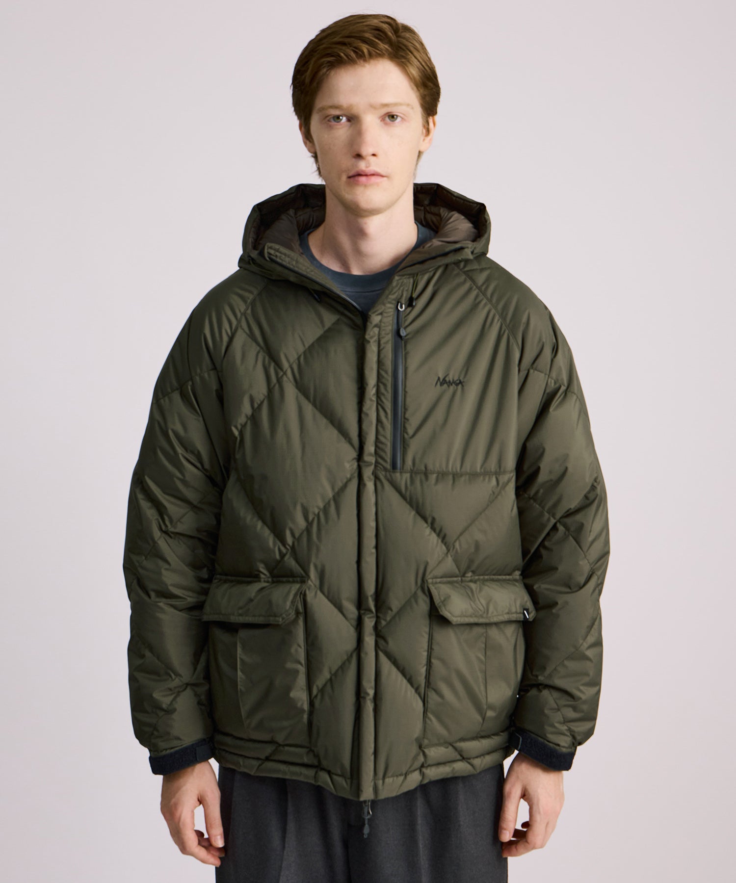 Saturdays NYC Nanga × Saturdays NYC Quilted Down Jacket in Olive