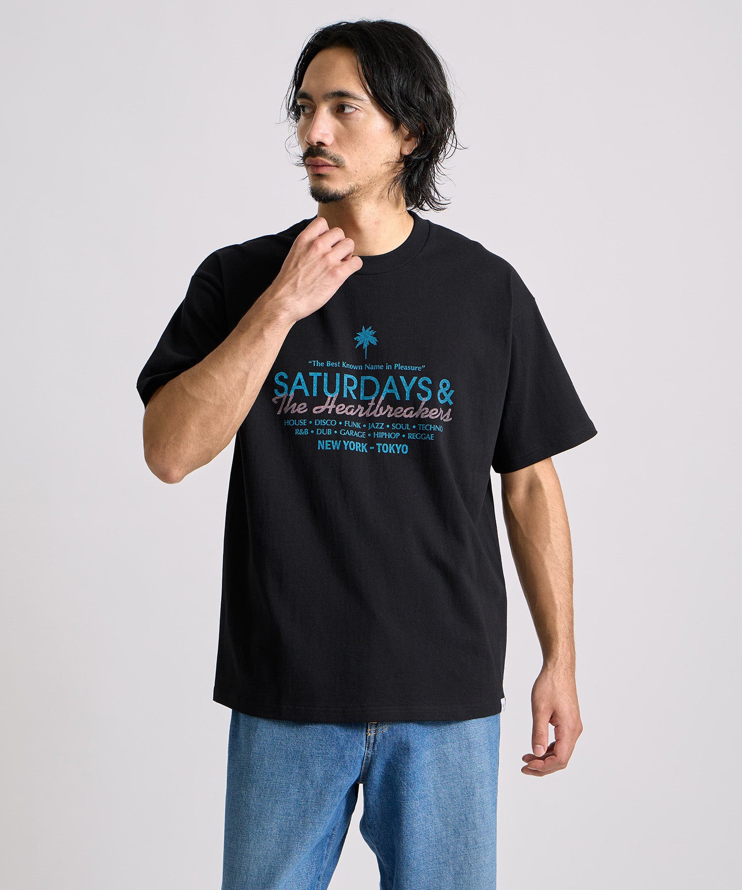 Saturdays NYC Bedwin x Saturdays Miami Tee in Black