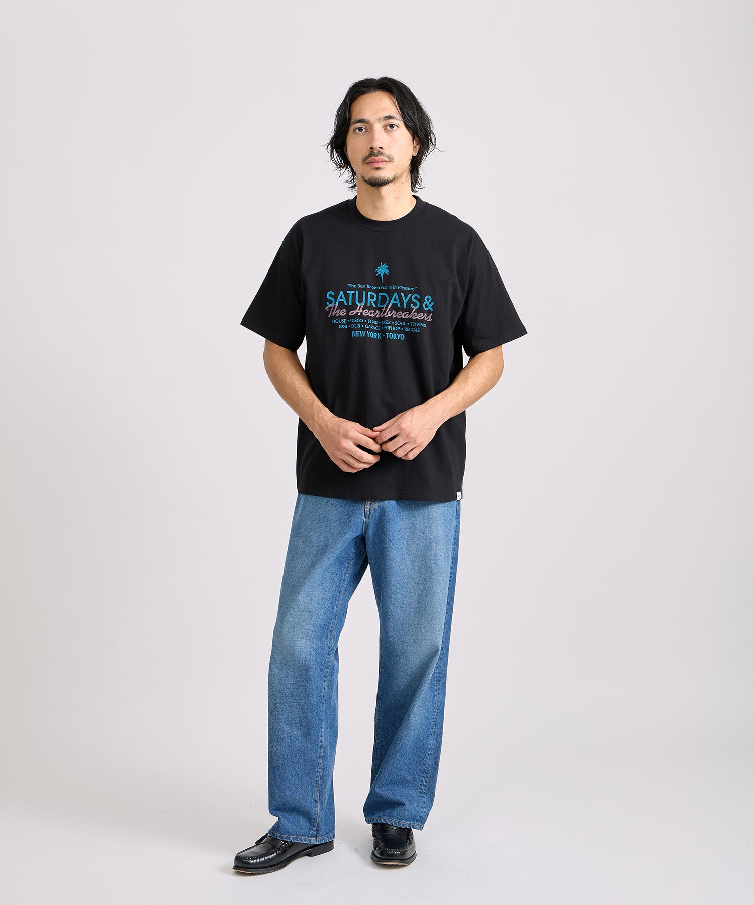 Saturdays NYC Bedwin x Saturdays Miami Tee in Black