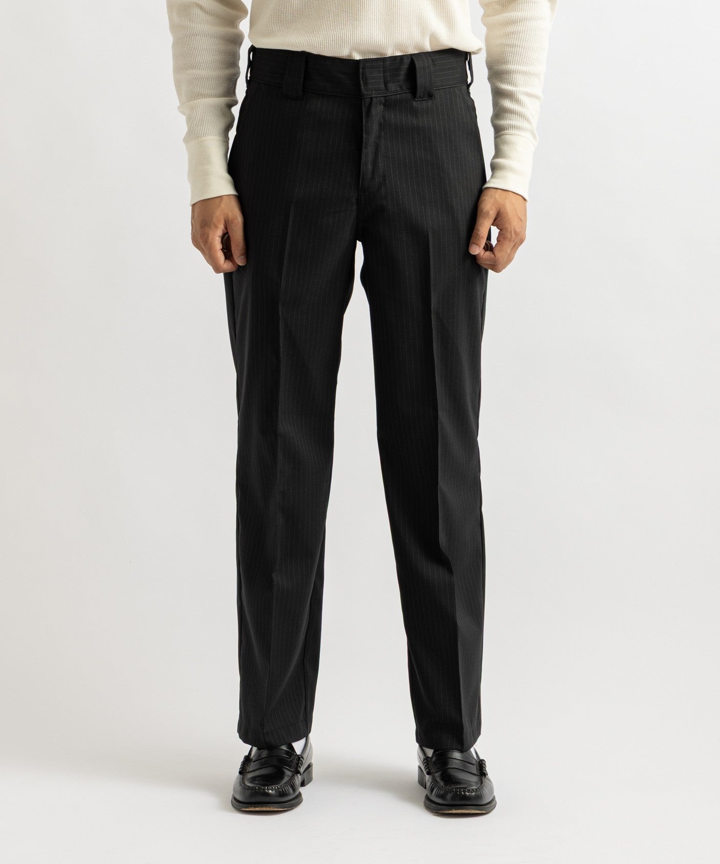 Dickies® x Saturdays NYC 873 Work Pants Slim Fit in Black Stripe