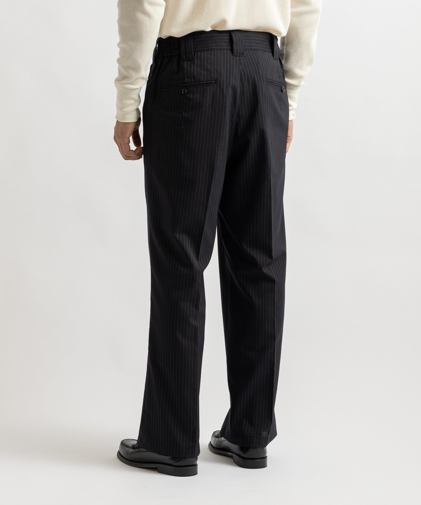 Dickies® x Saturdays NYC 875 Slacks in Navy Stripe