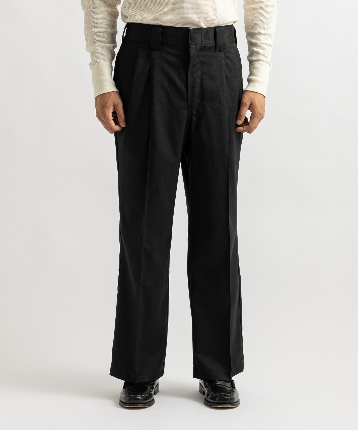 Dickies® x Saturdays NYC 875 Slacks in Black Solid