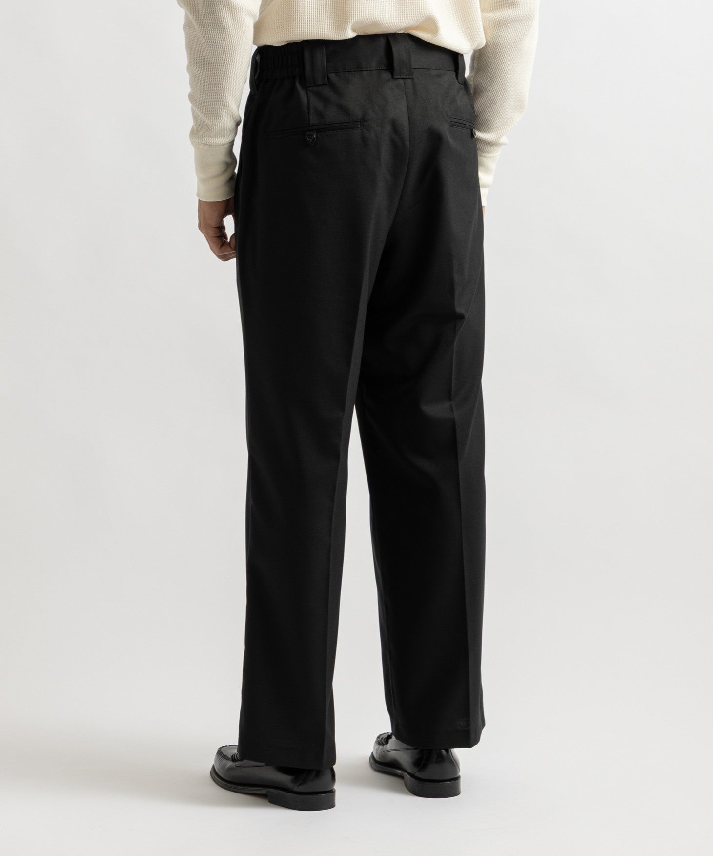 Dickies® x Saturdays NYC 875 Slacks in Black Solid