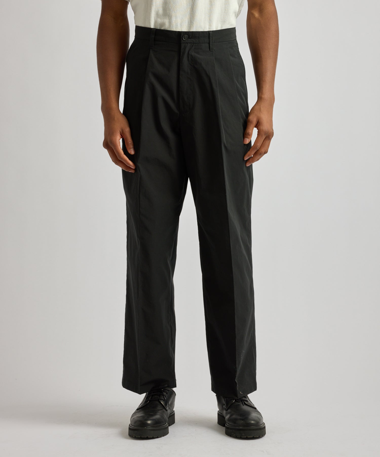 Saturdays NYC George Easy Wear Pant in Black