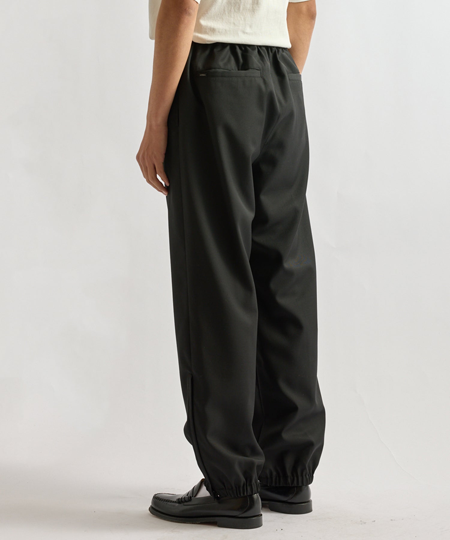 Saturdays NYC Gino Tropical Wool Training Pant in Black