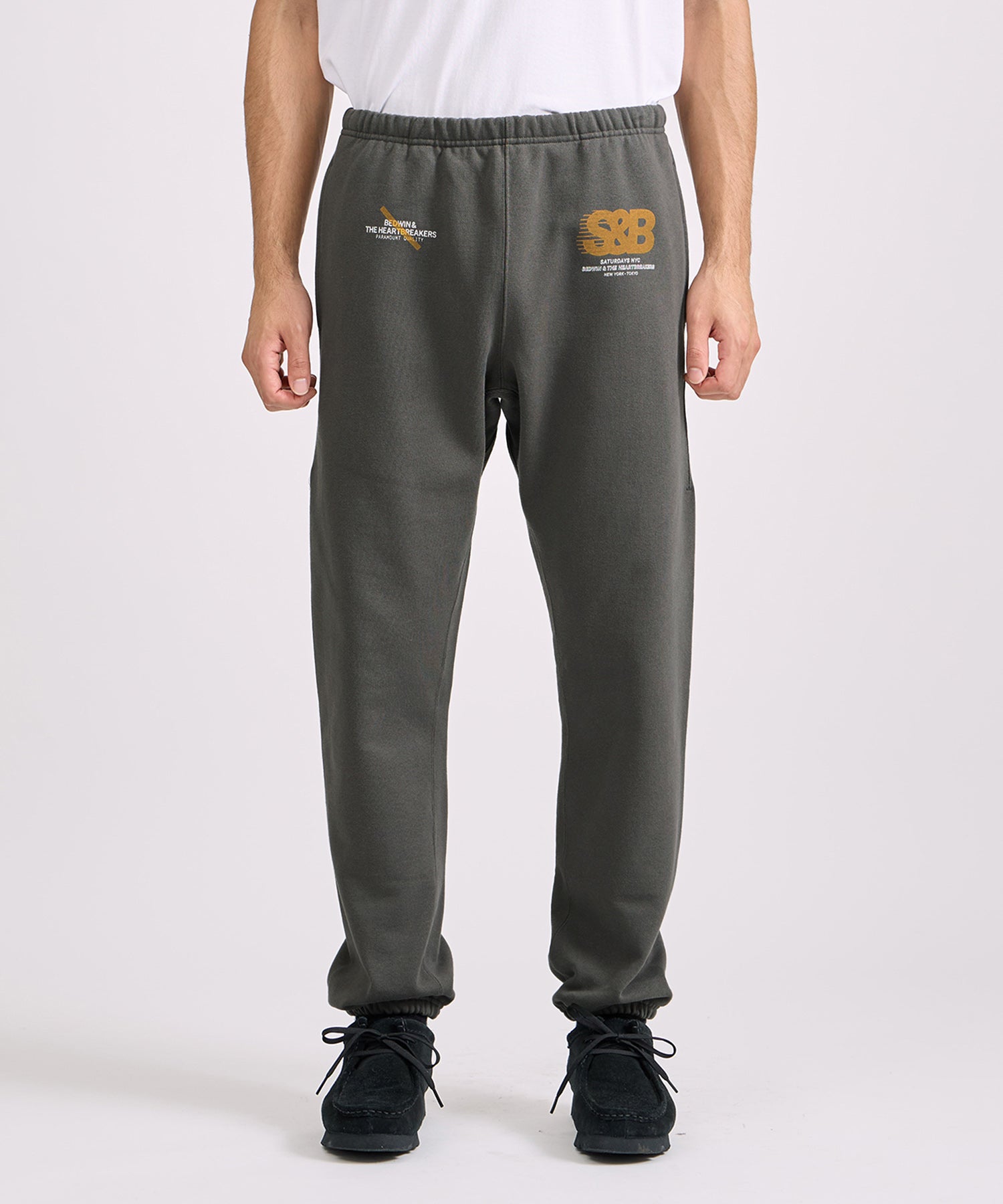 Saturdays NYC Bedwin x Saturdays Boston Sweatpants in Charcoal