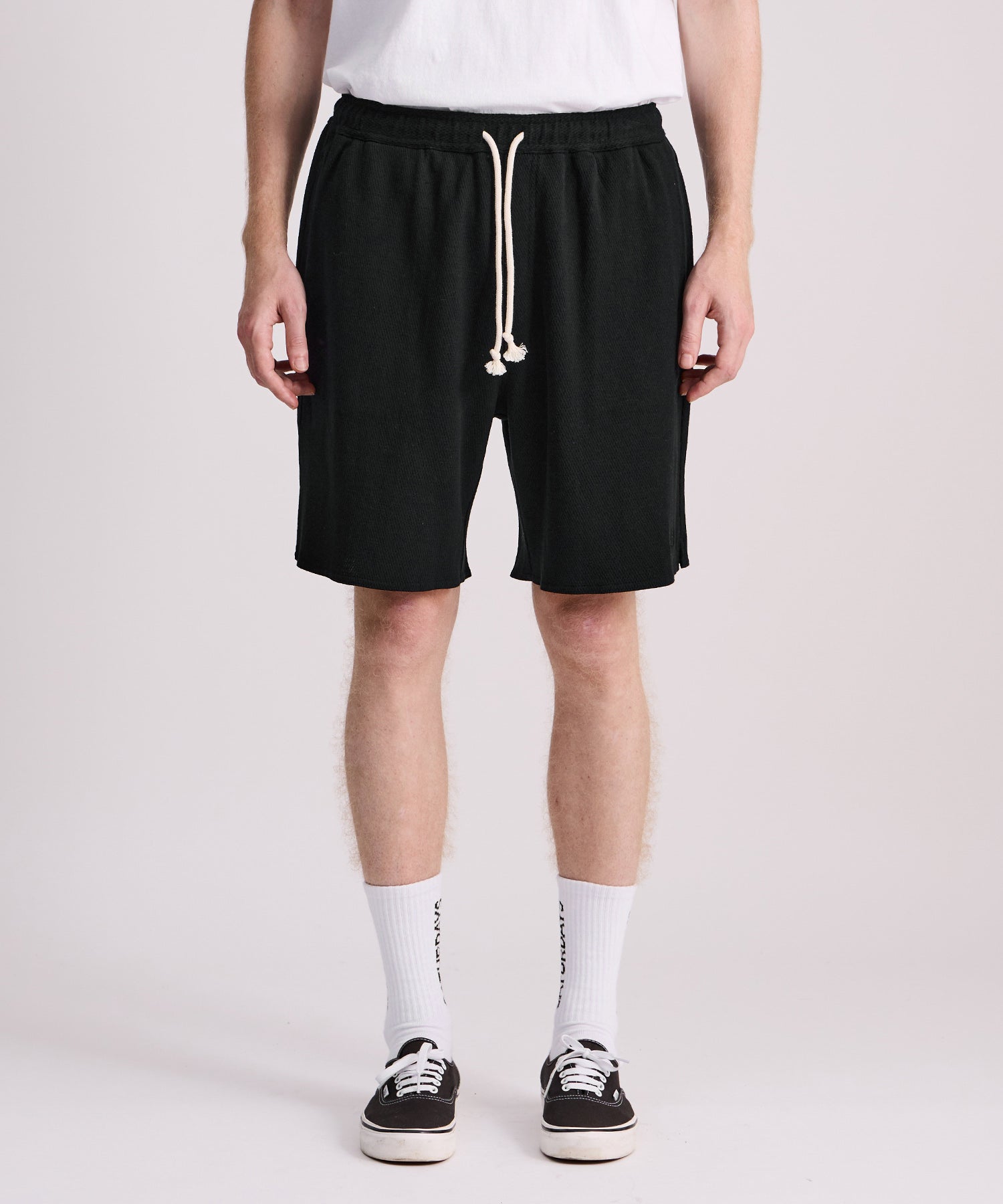 Saturdays NYC Avalon Track Walkshort in Black
