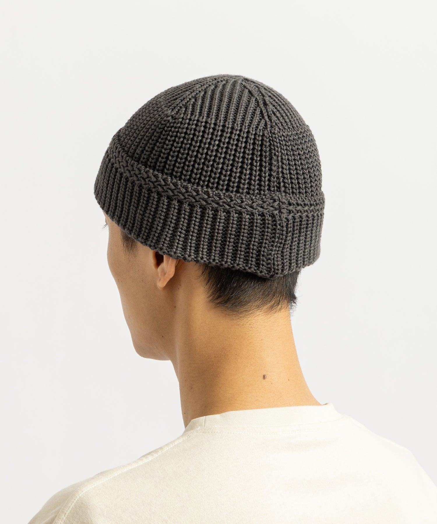 Saturdays NYC Rib Beanie in Charcoal