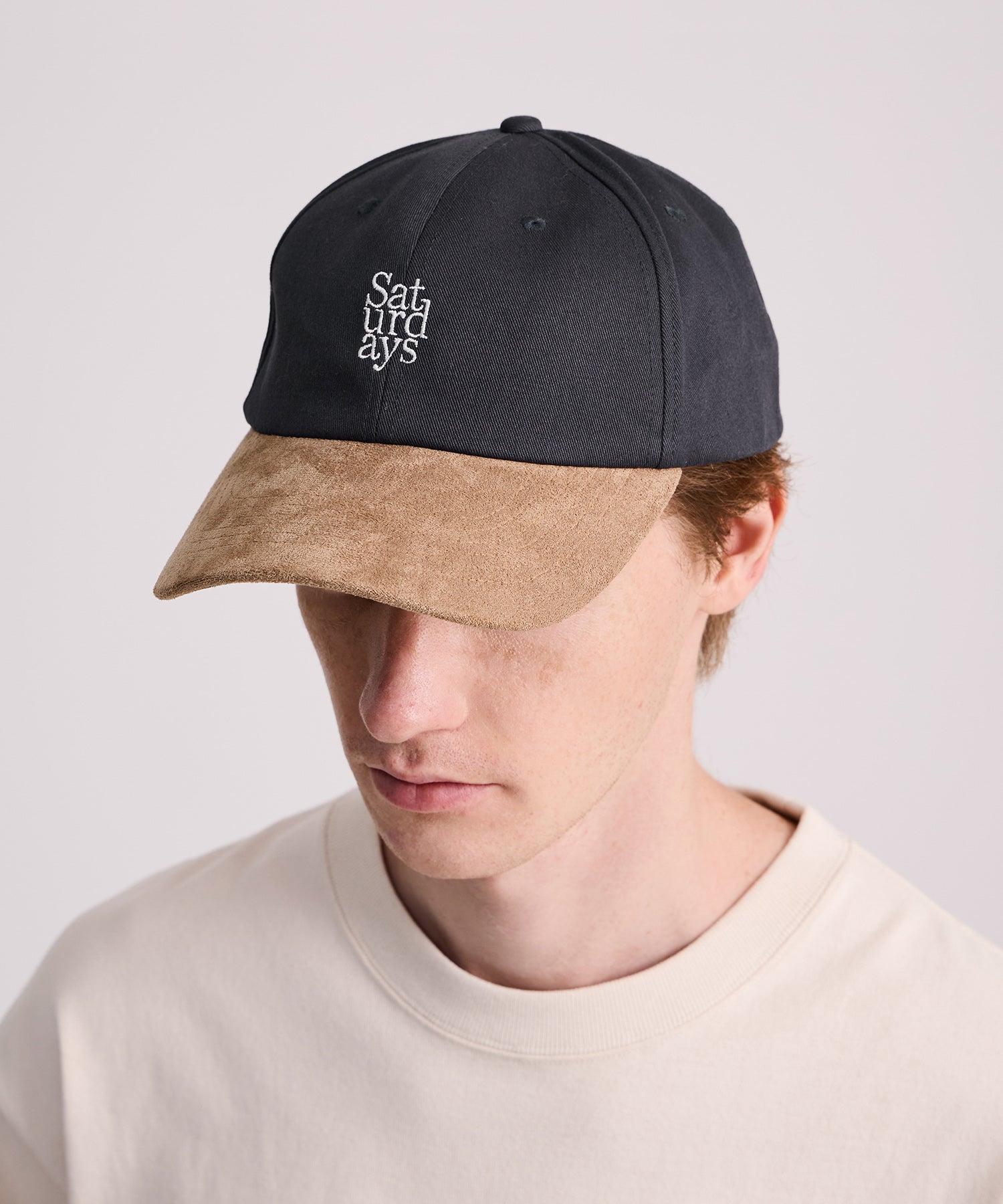 Saturdays NYC Miller Stacked Standard Cap in Navy