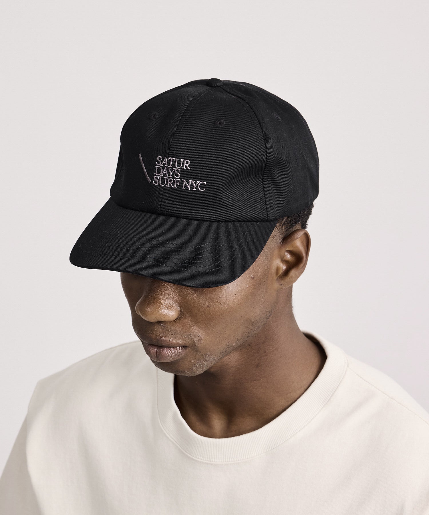 Saturdays NYC Slash Surf Cap in Black