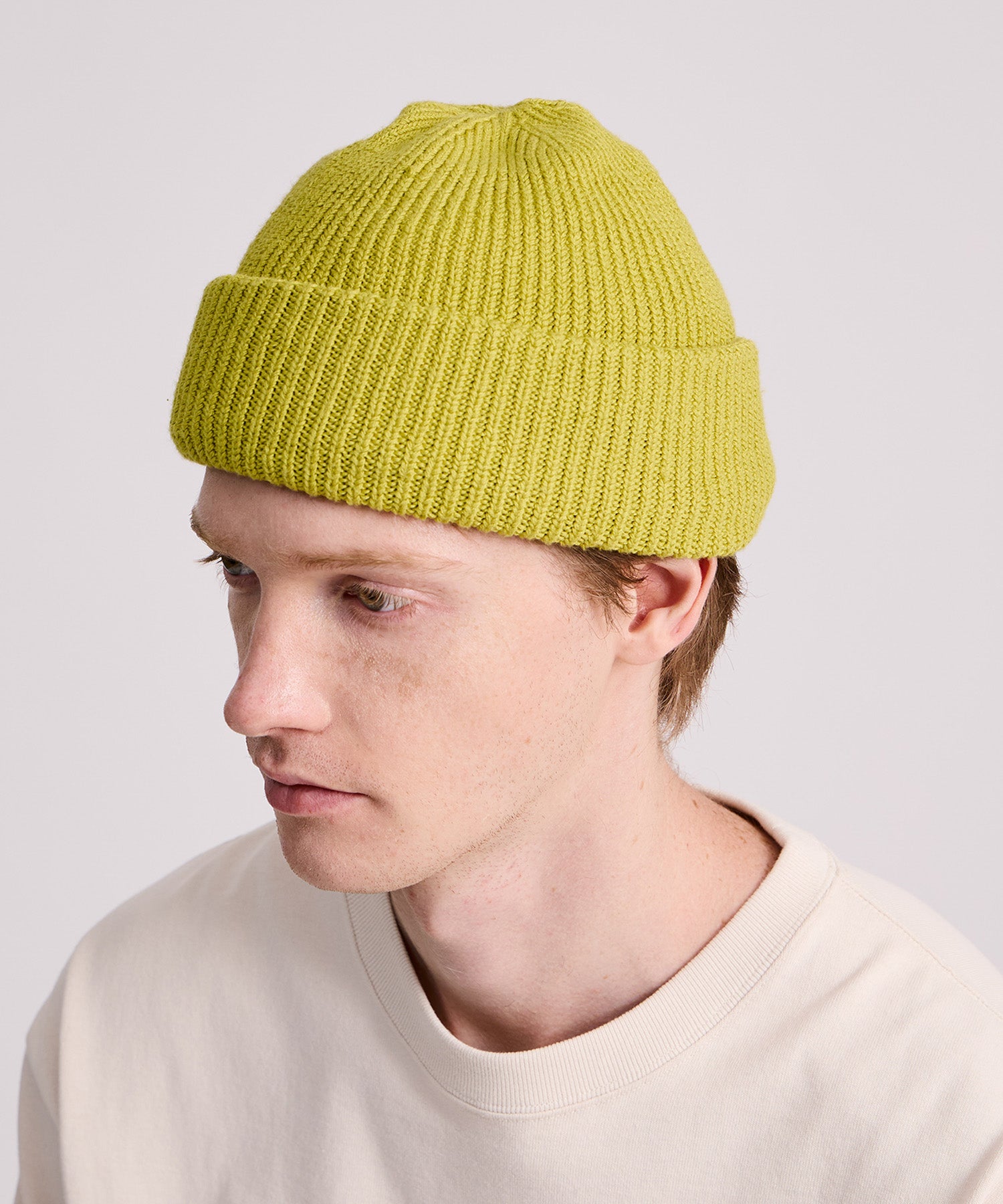 Saturdays NYC SNYC Solid Beanie in Yellow