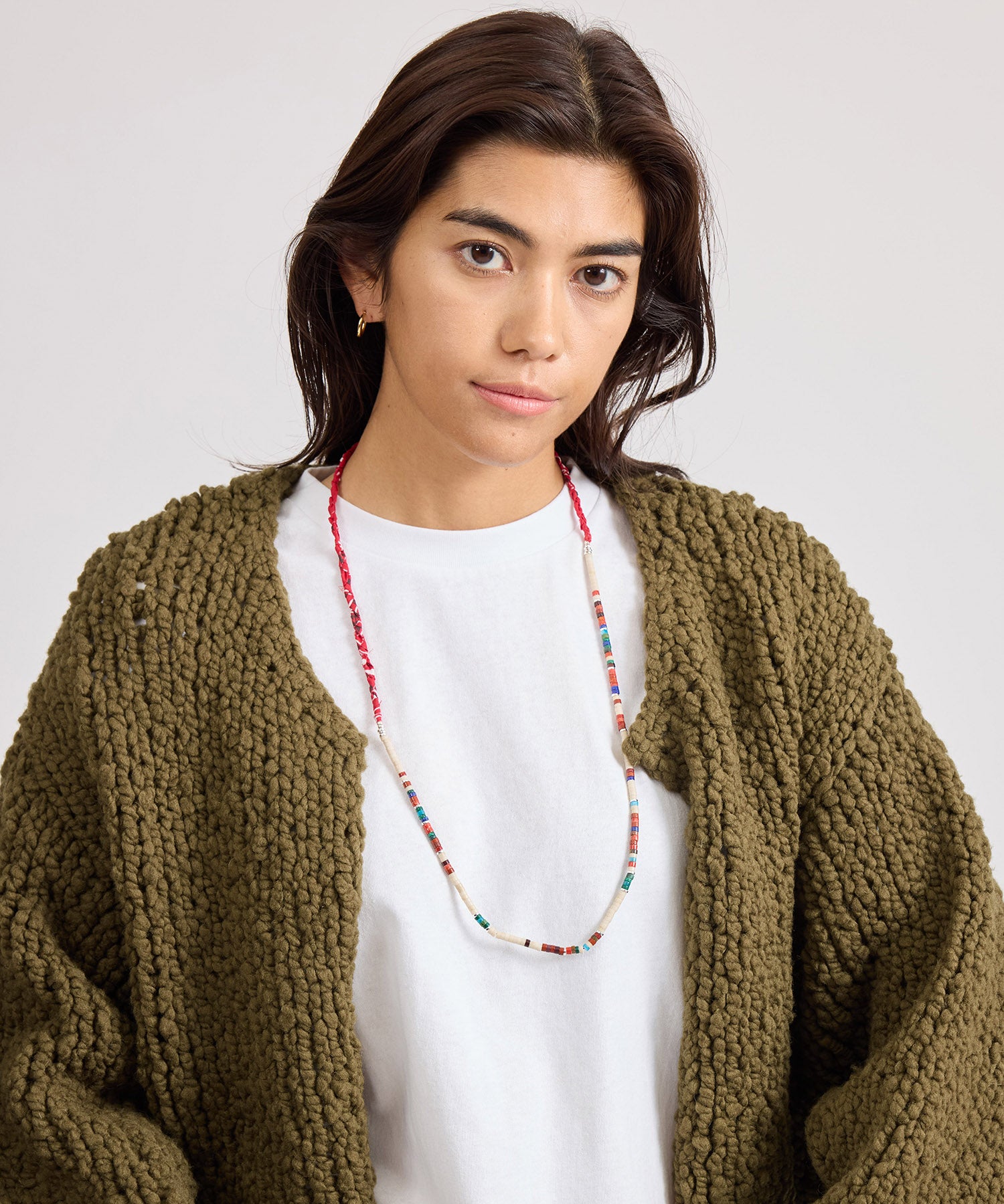 Saturdays NYC mikia gallery x Saturdays NYC Bandana Necklace in Red