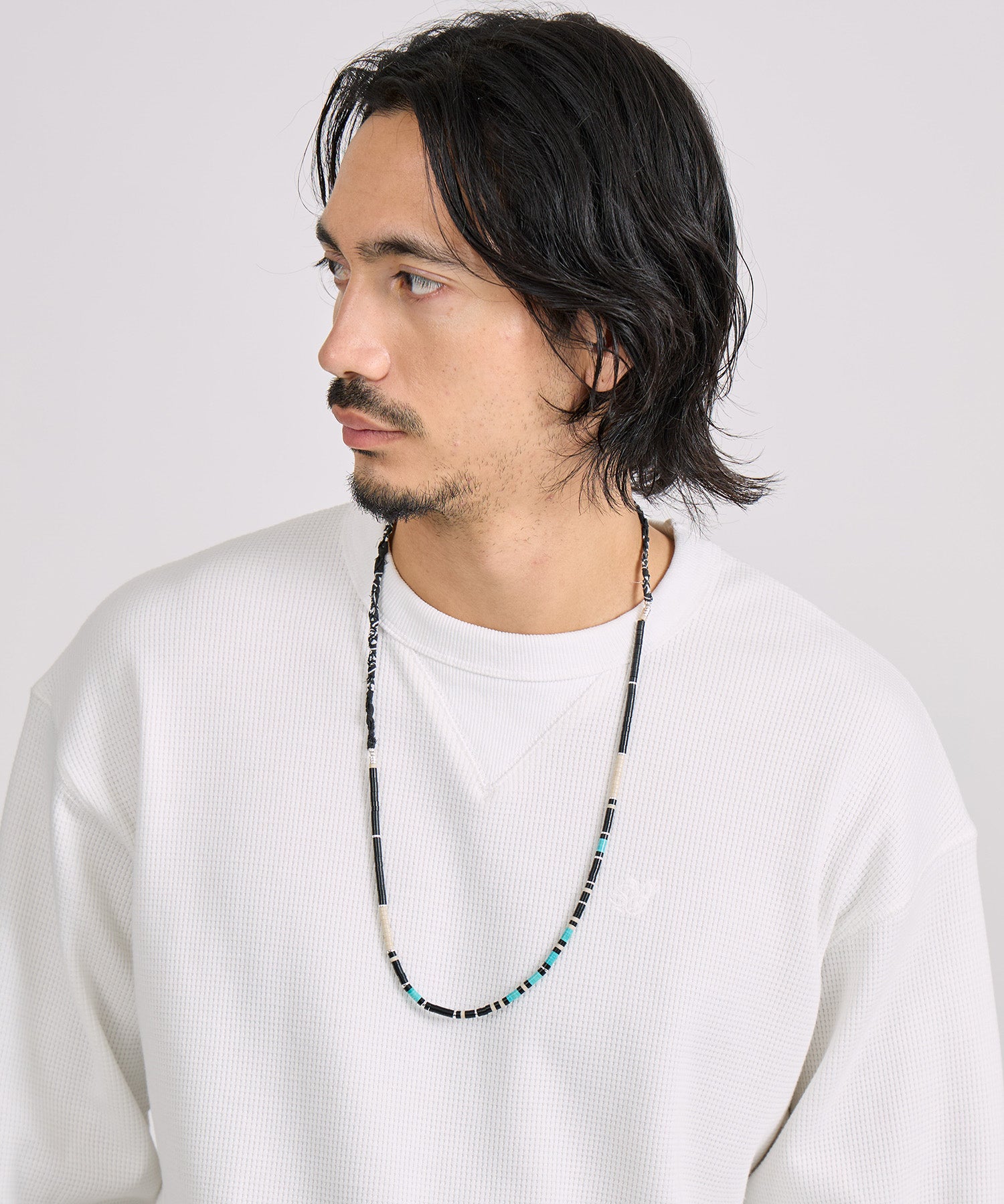 Saturdays NYC mikia gallery x Saturdays NYC Bandana Necklace in Black