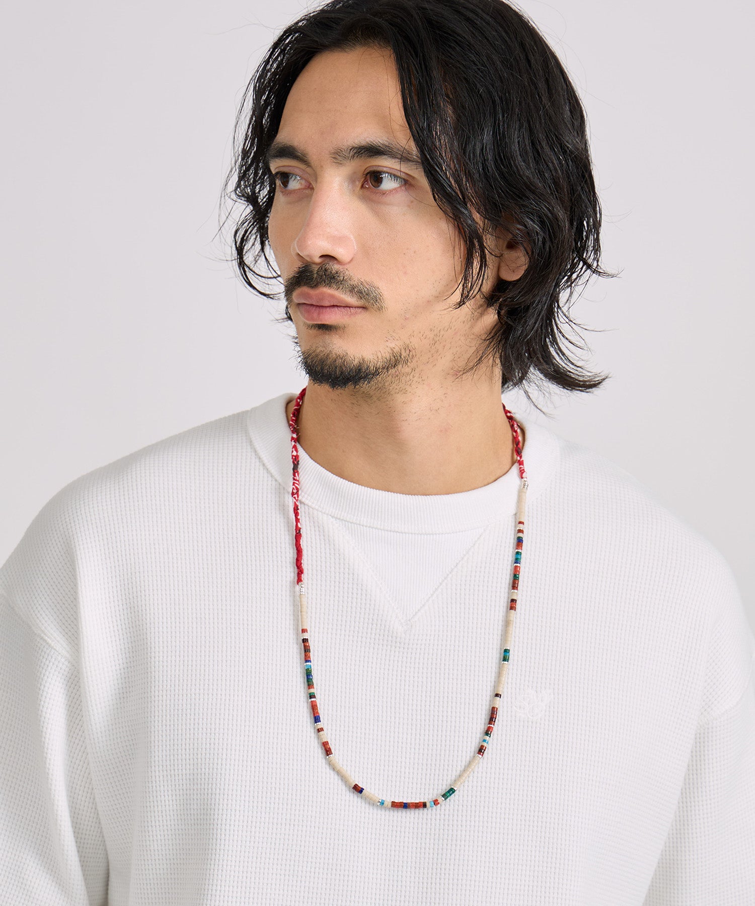 Saturdays NYC mikia gallery x Saturdays NYC Bandana Necklace in Red