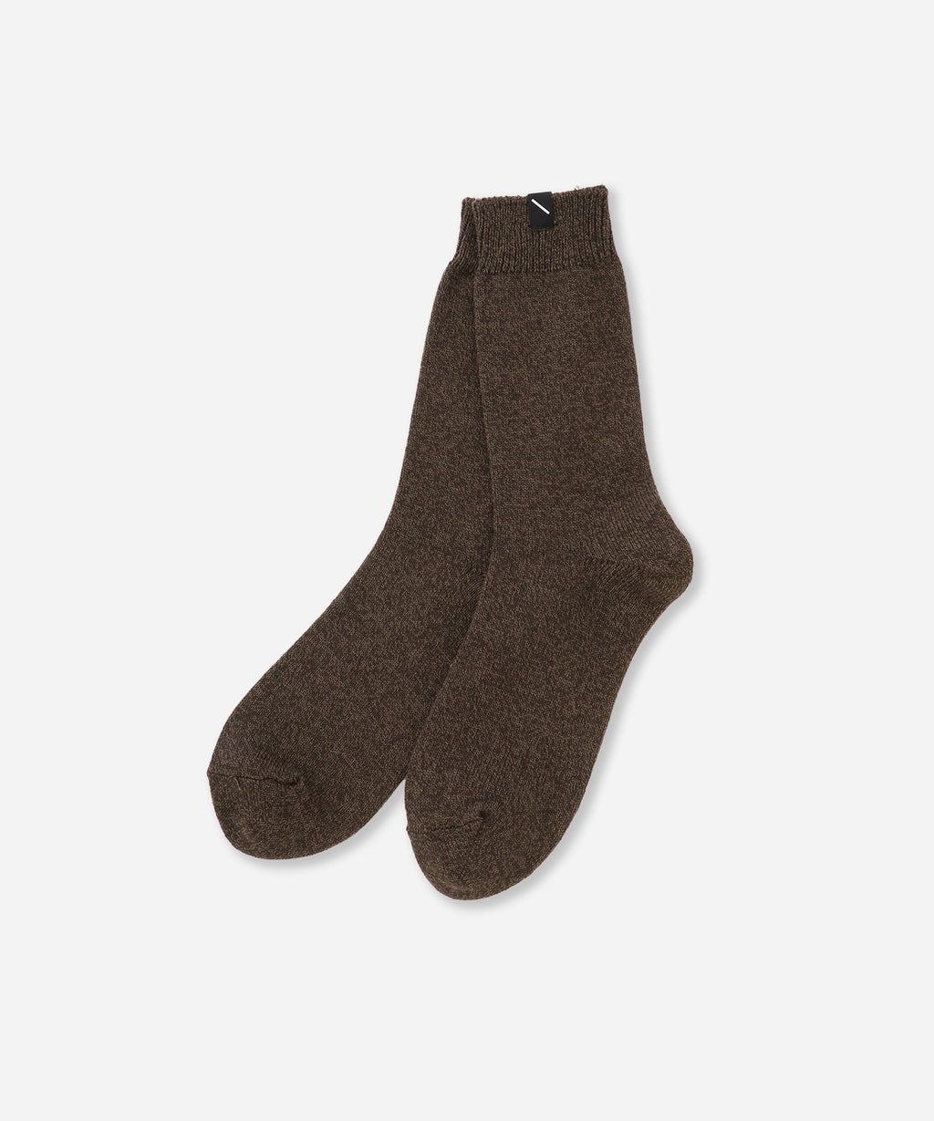 Saturdays NYC Slash Mix Color Socks in Dark Brown