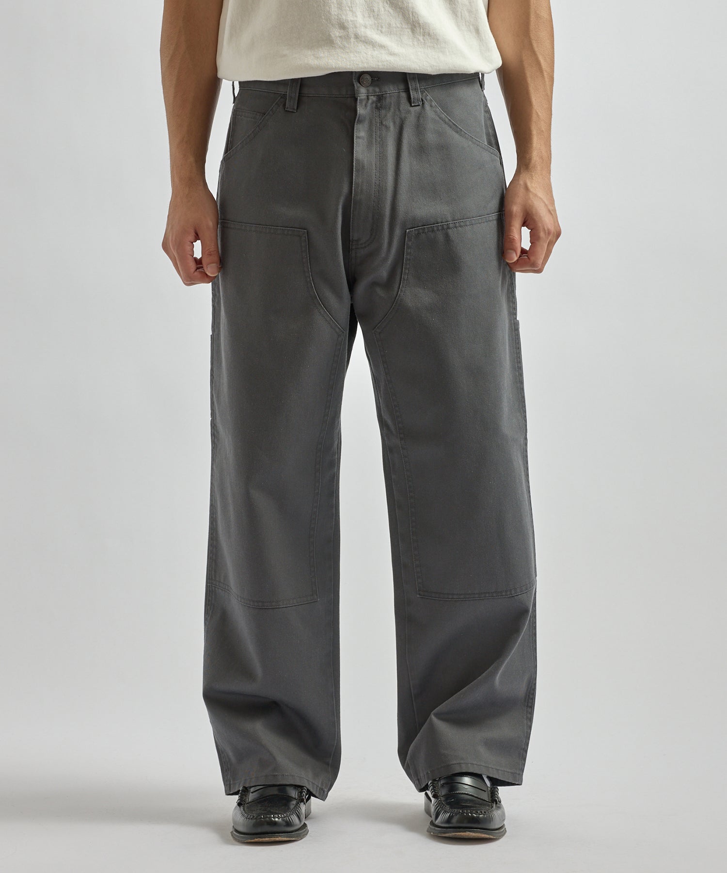 Saturdays NYC Dickies x Saturdays Double Knee Work Pants in Gray