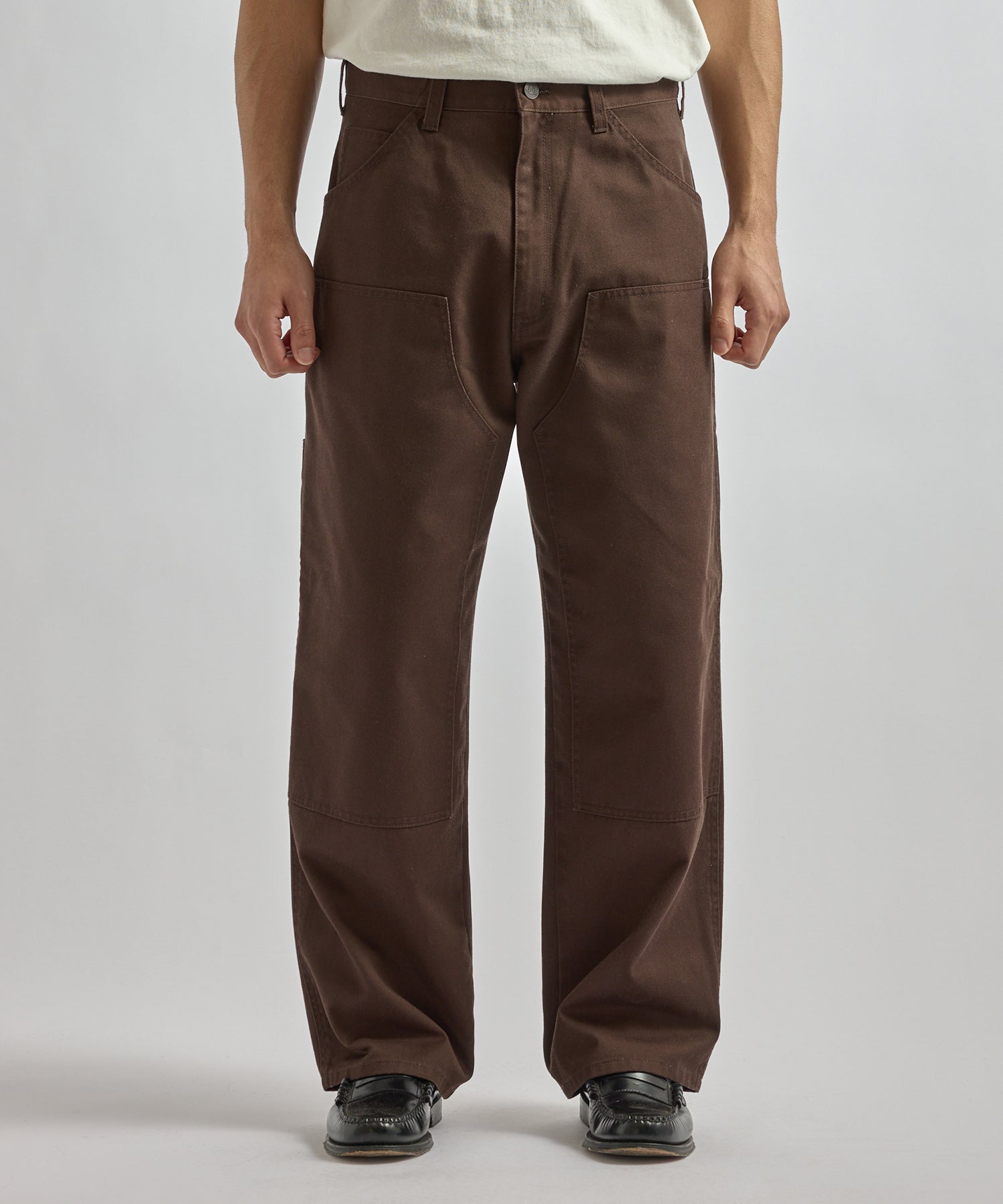 Saturdays NYC Dickies x Saturdays Double Knee Work Pants in Dark Brown