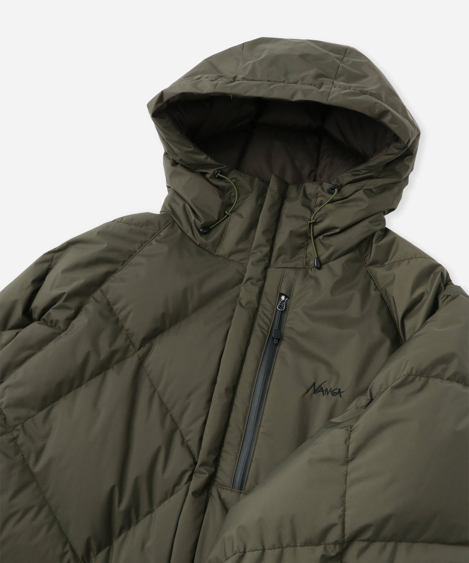 Saturdays NYC Nanga × Saturdays NYC Quilted Down Jacket in Olive