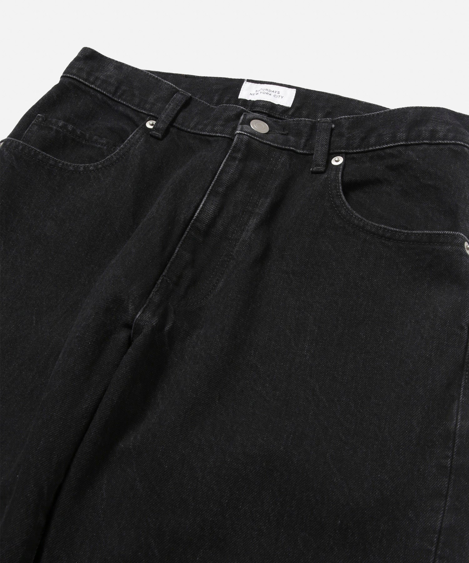 Saturdays NYC Takeru Denim Pant in Black