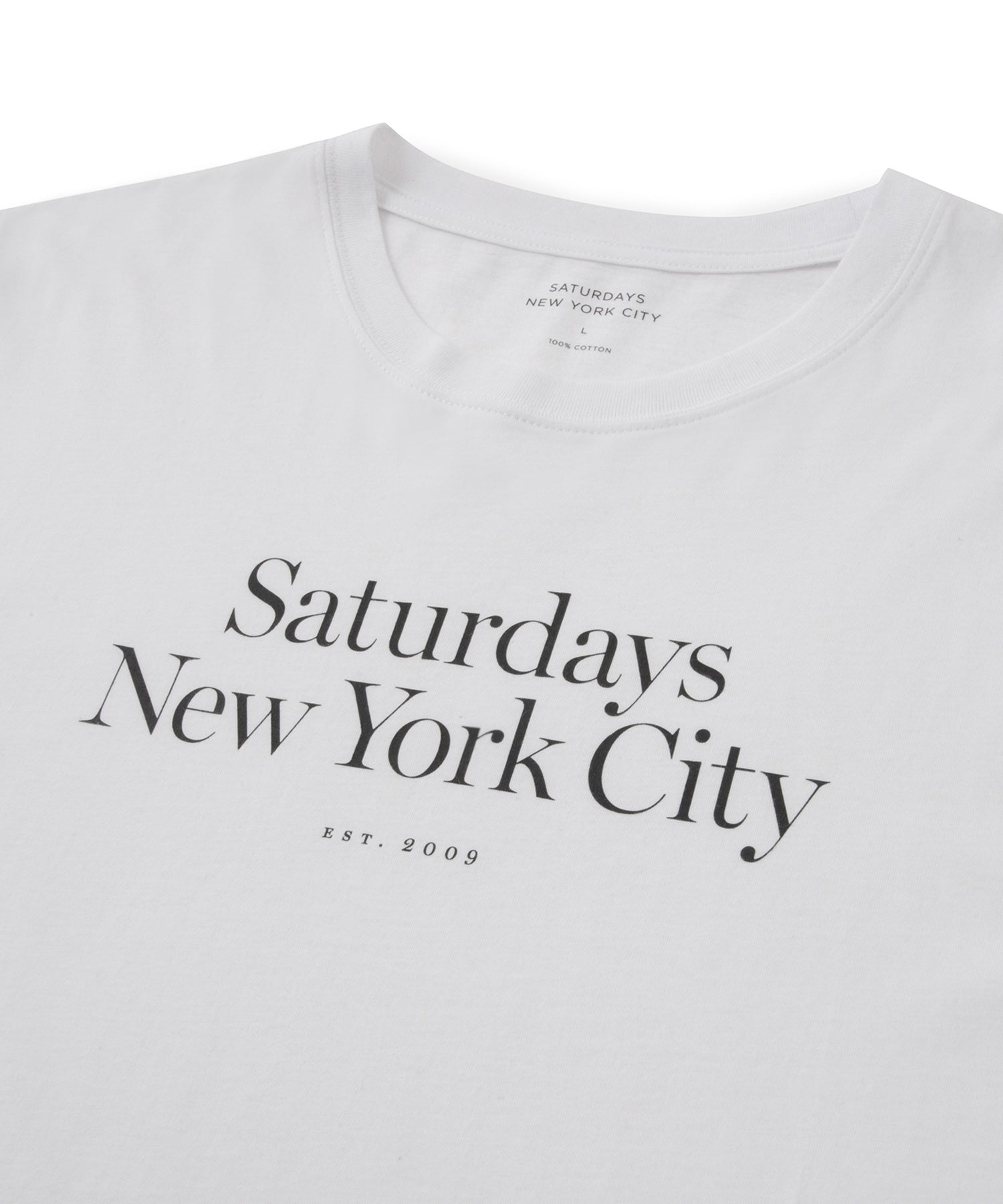 Saturdays NYC Miller Standard Short Sleeve T-Shirt in White