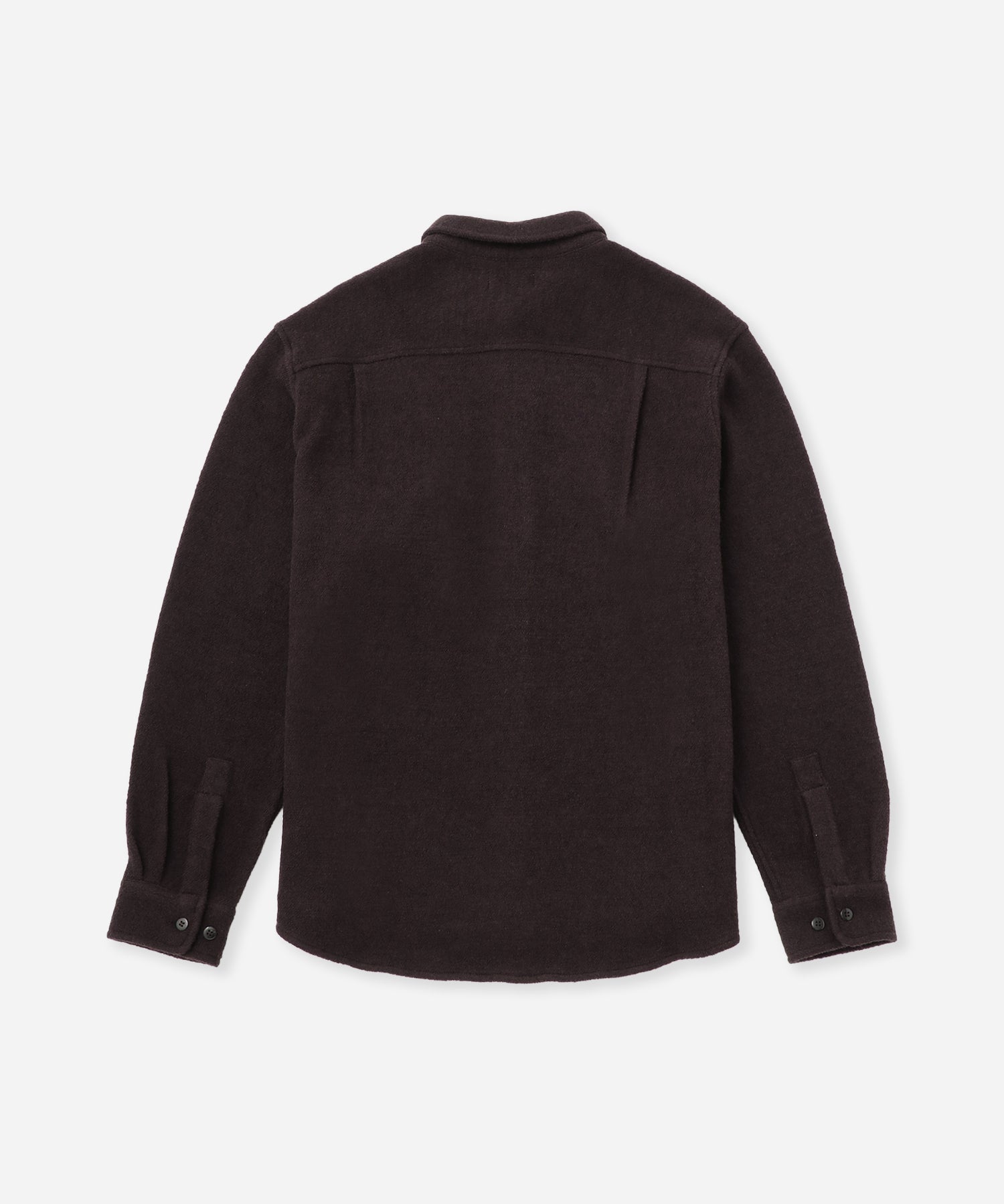 Saturdays NYC Ryan Heavy Boucle Shirt in Brown