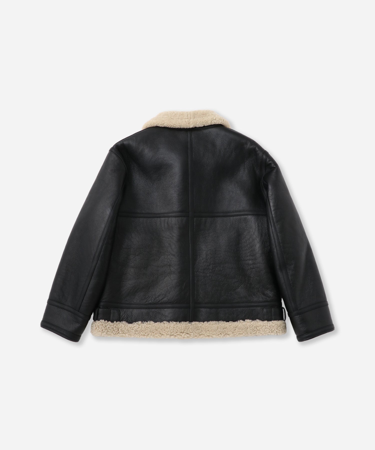 Saturdays NYC Hudson Mouton Jacket in Black