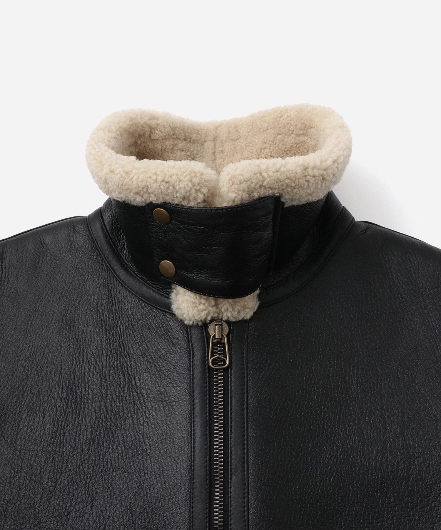Saturdays NYC Hudson Mouton Jacket in Black