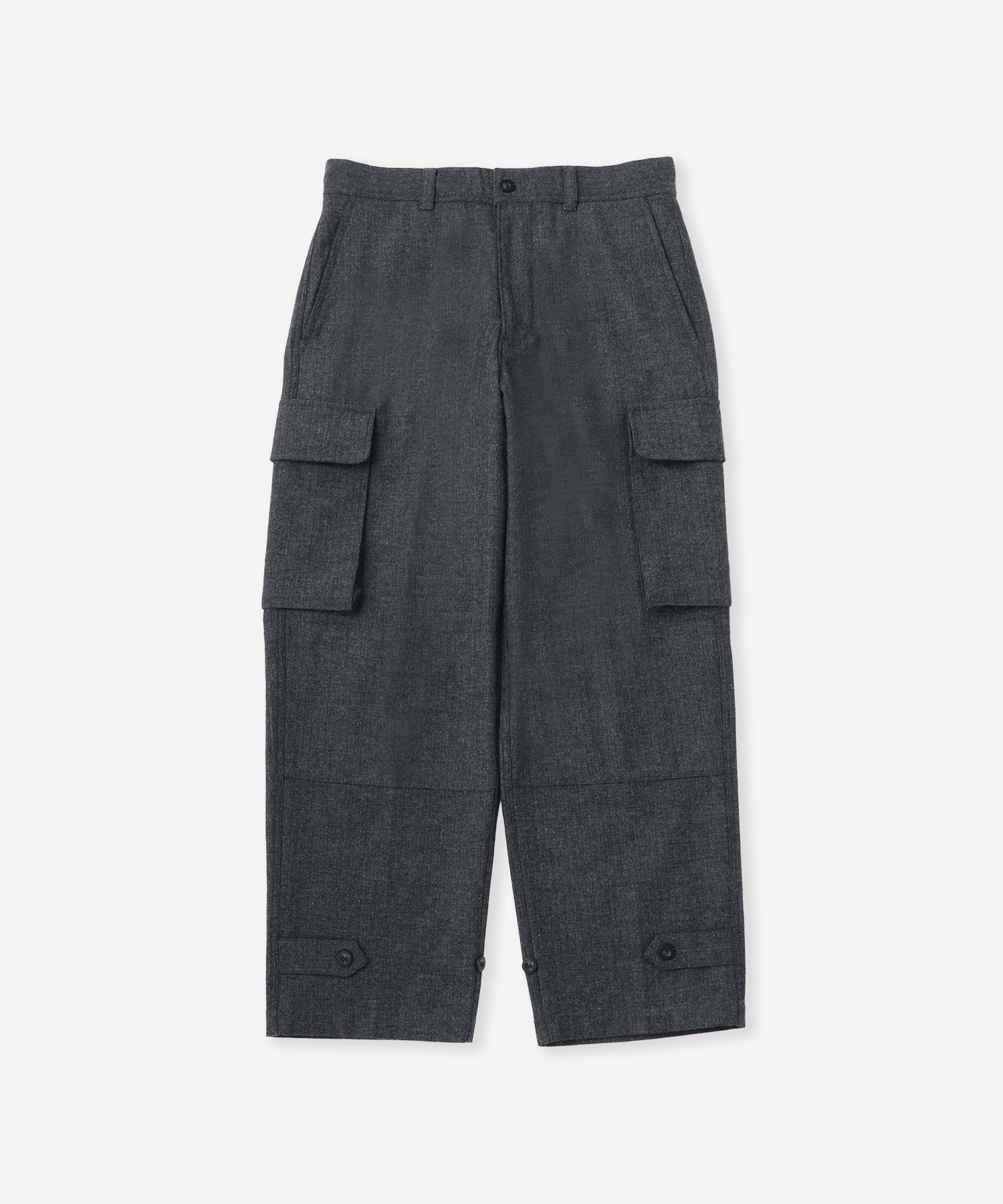 Saturdays NYC Balugo Herringbone Pant in Gray