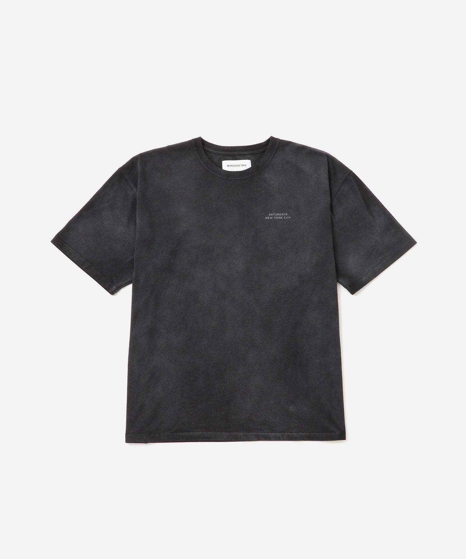 Saturdays NYC MIYAGIHIDETAKA x Saturdays Bandana Slash T-Shirt in Black