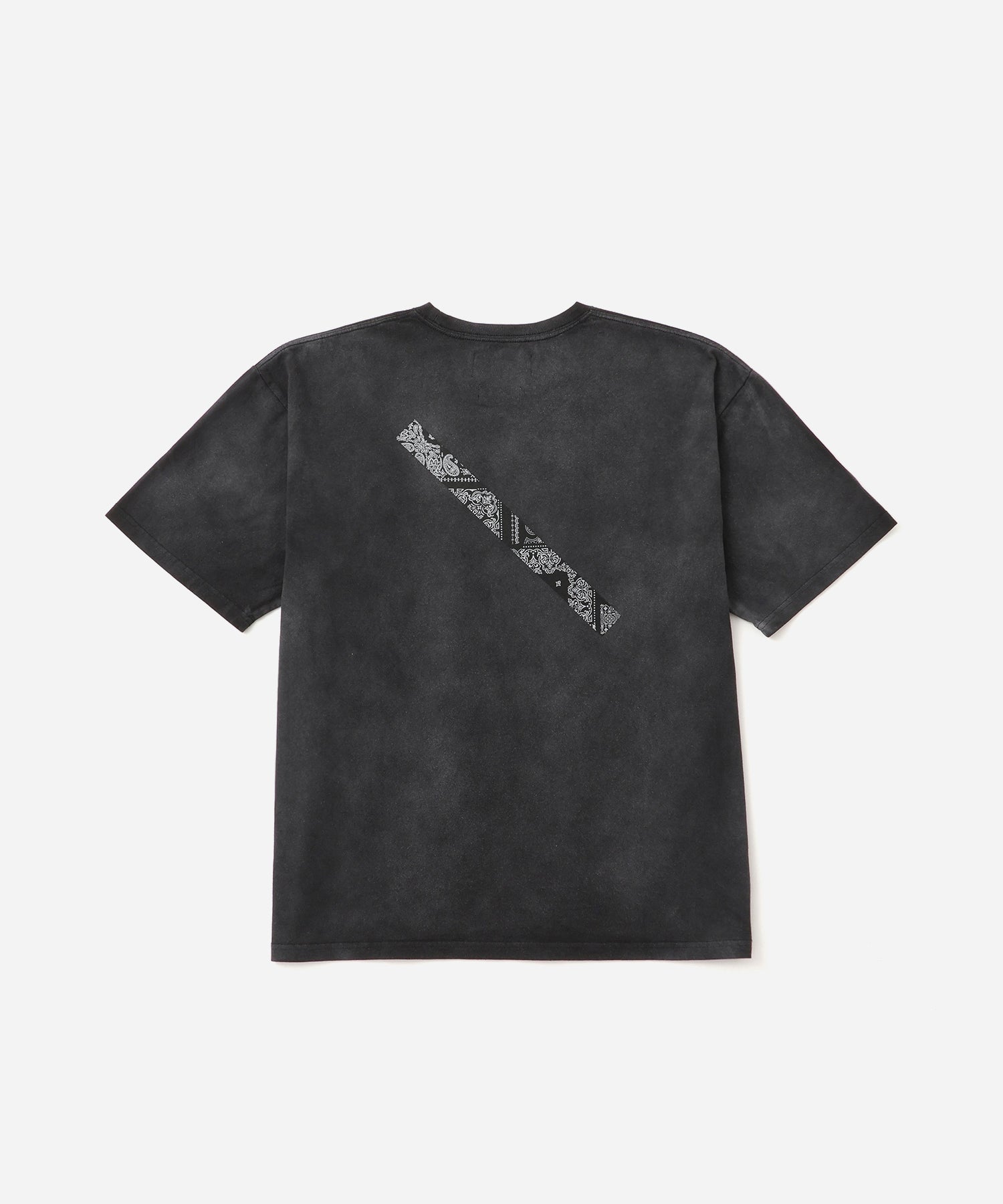 Saturdays NYC MIYAGIHIDETAKA x Saturdays Bandana Slash T-Shirt in Black
