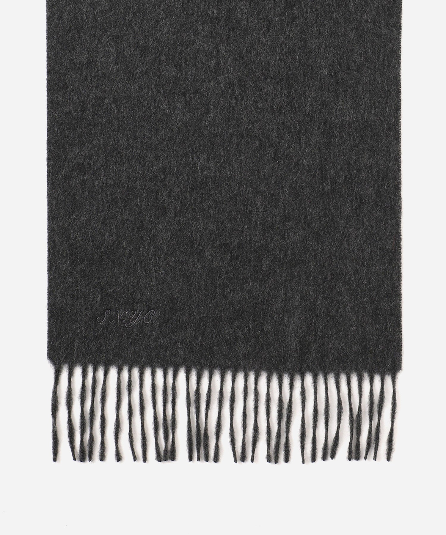 Saturdays NYC SNYC Solid Scarf in Charcoal