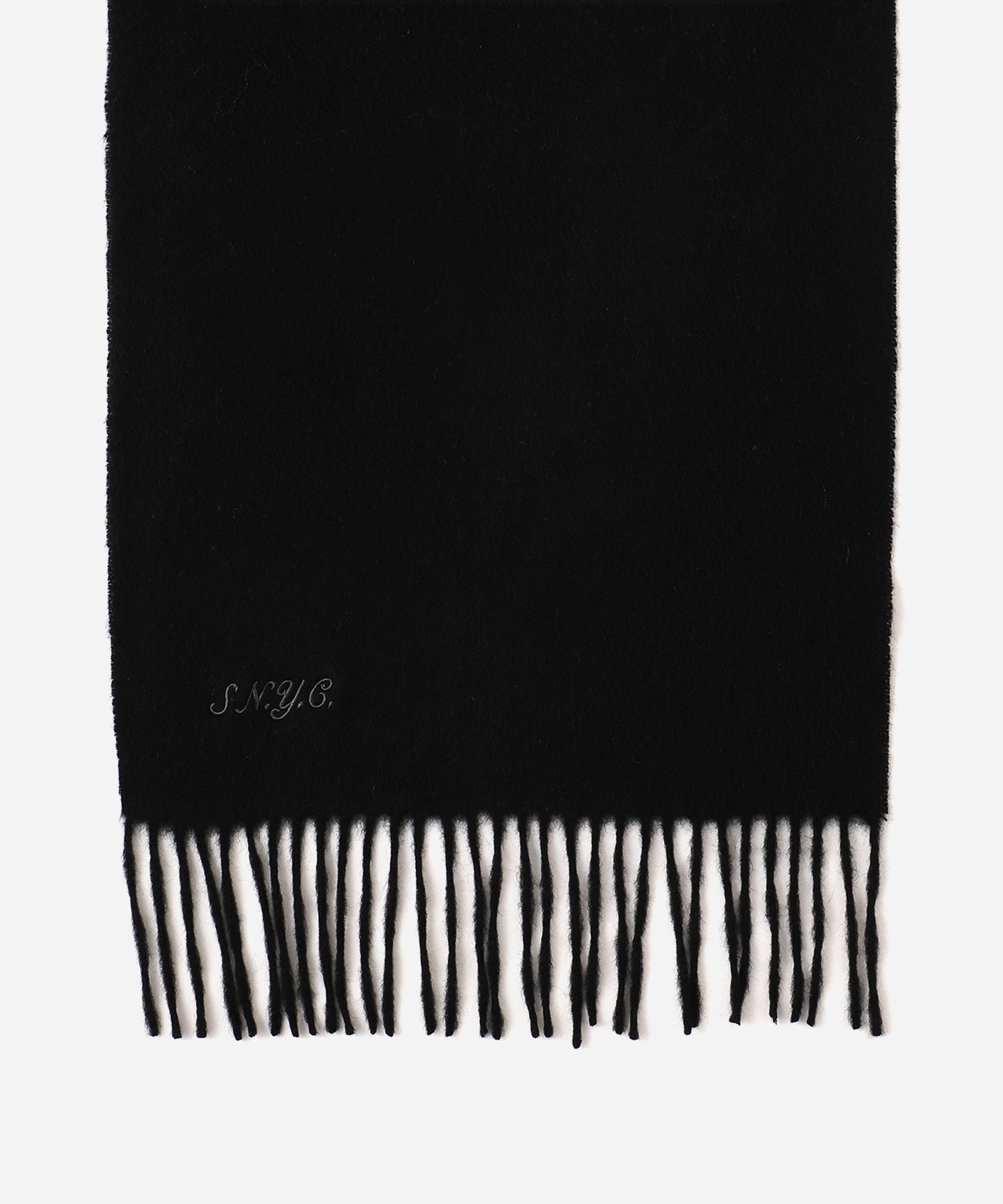 Saturdays NYC SNYC Solid Scarf in Black