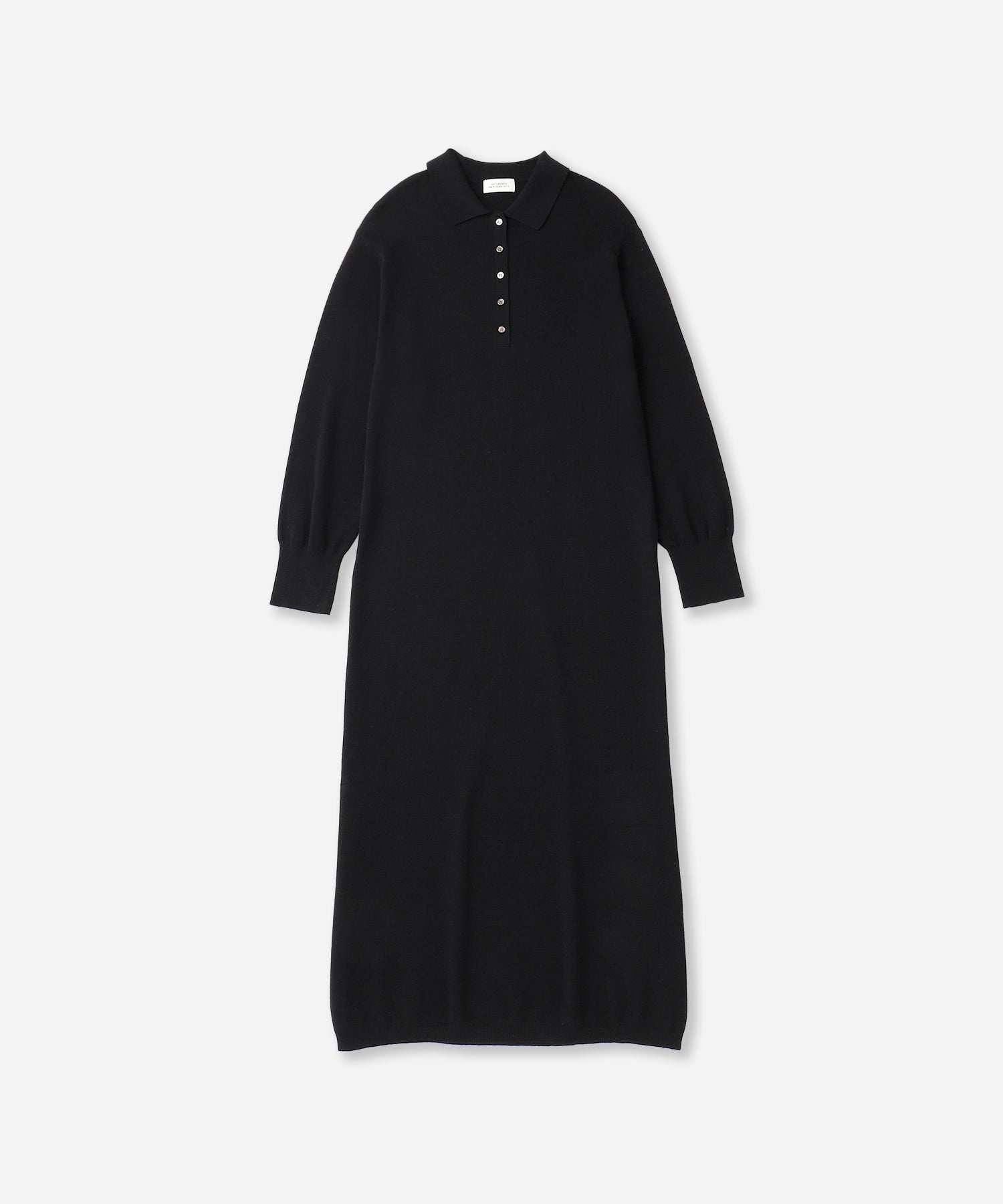 Saturdays NYC Martina Collared Dress in Black