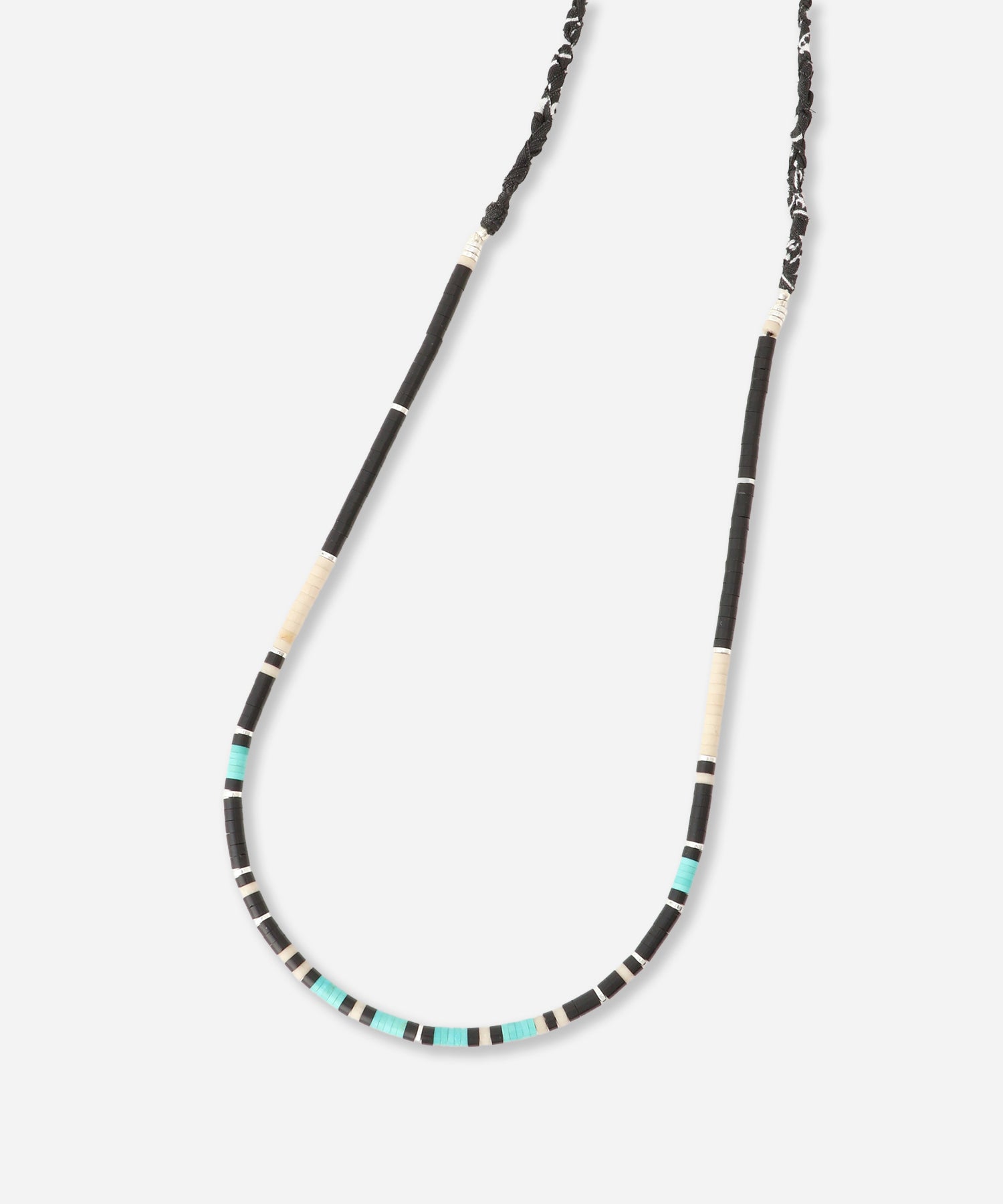 Saturdays NYC mikia gallery x Saturdays NYC Bandana Necklace in Black