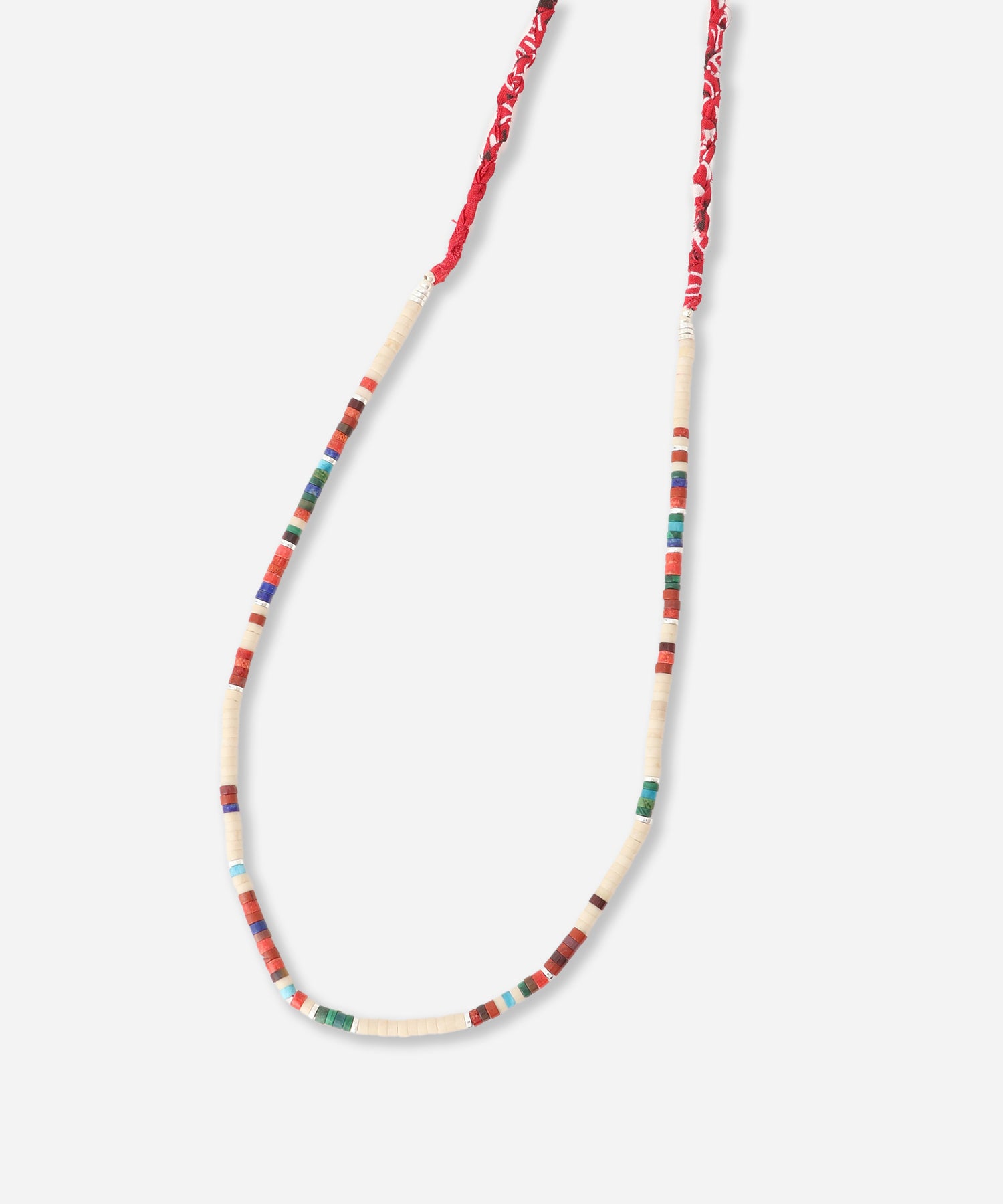 Saturdays NYC mikia gallery x Saturdays NYC Bandana Necklace in Red
