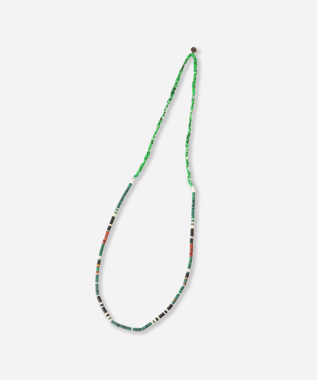 Saturdays NYC mikia gallery x Saturdays NYC Bandana Necklace in Green