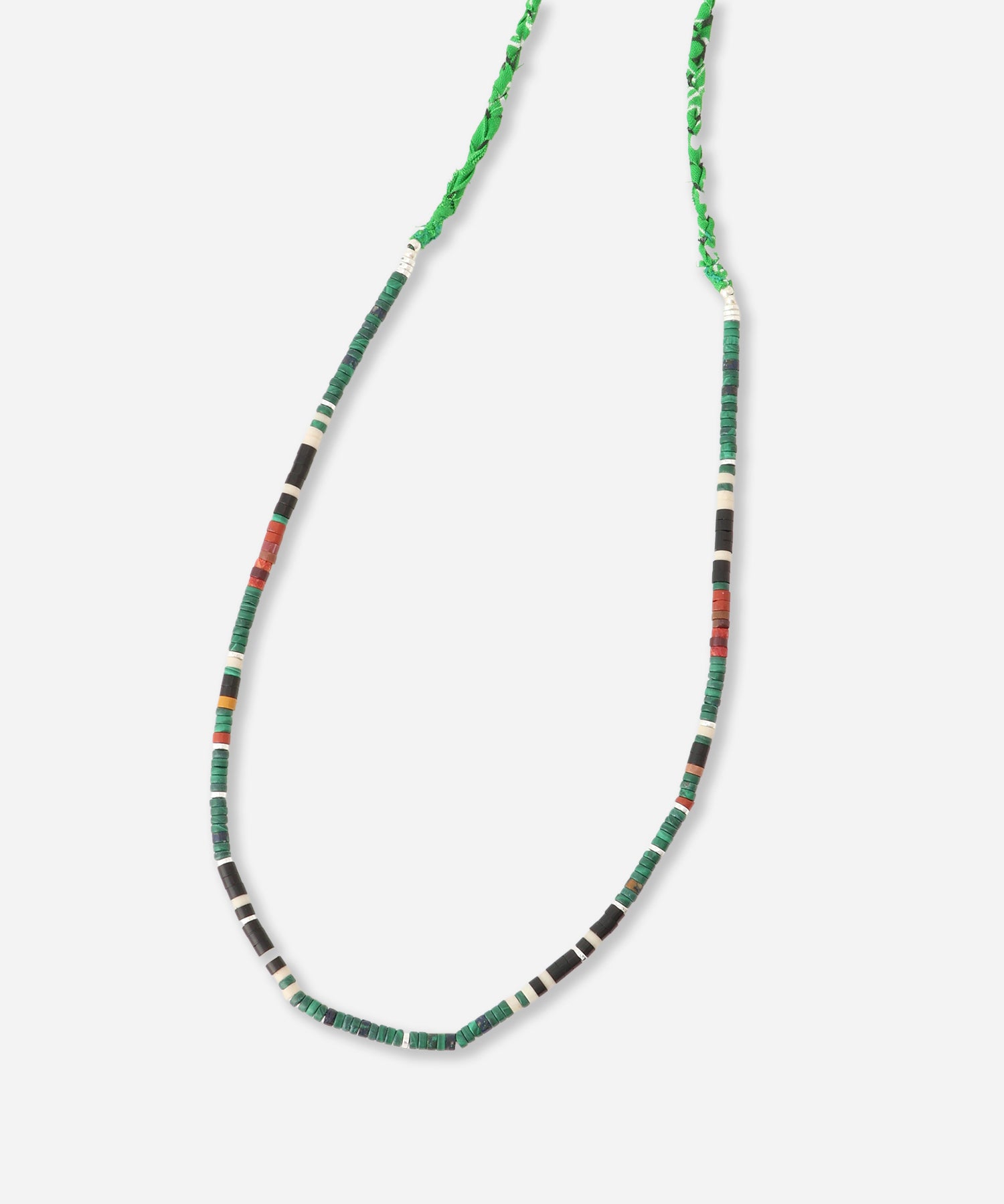 Saturdays NYC mikia gallery x Saturdays NYC Bandana Necklace in Green
