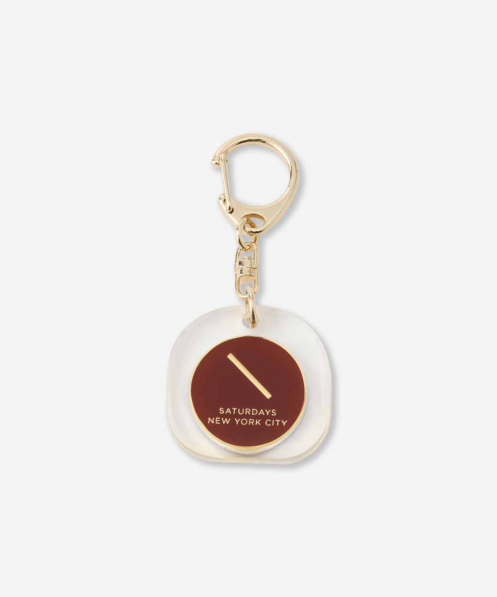 Saturdays NYC SNYC Boulbon Keychain in Wine