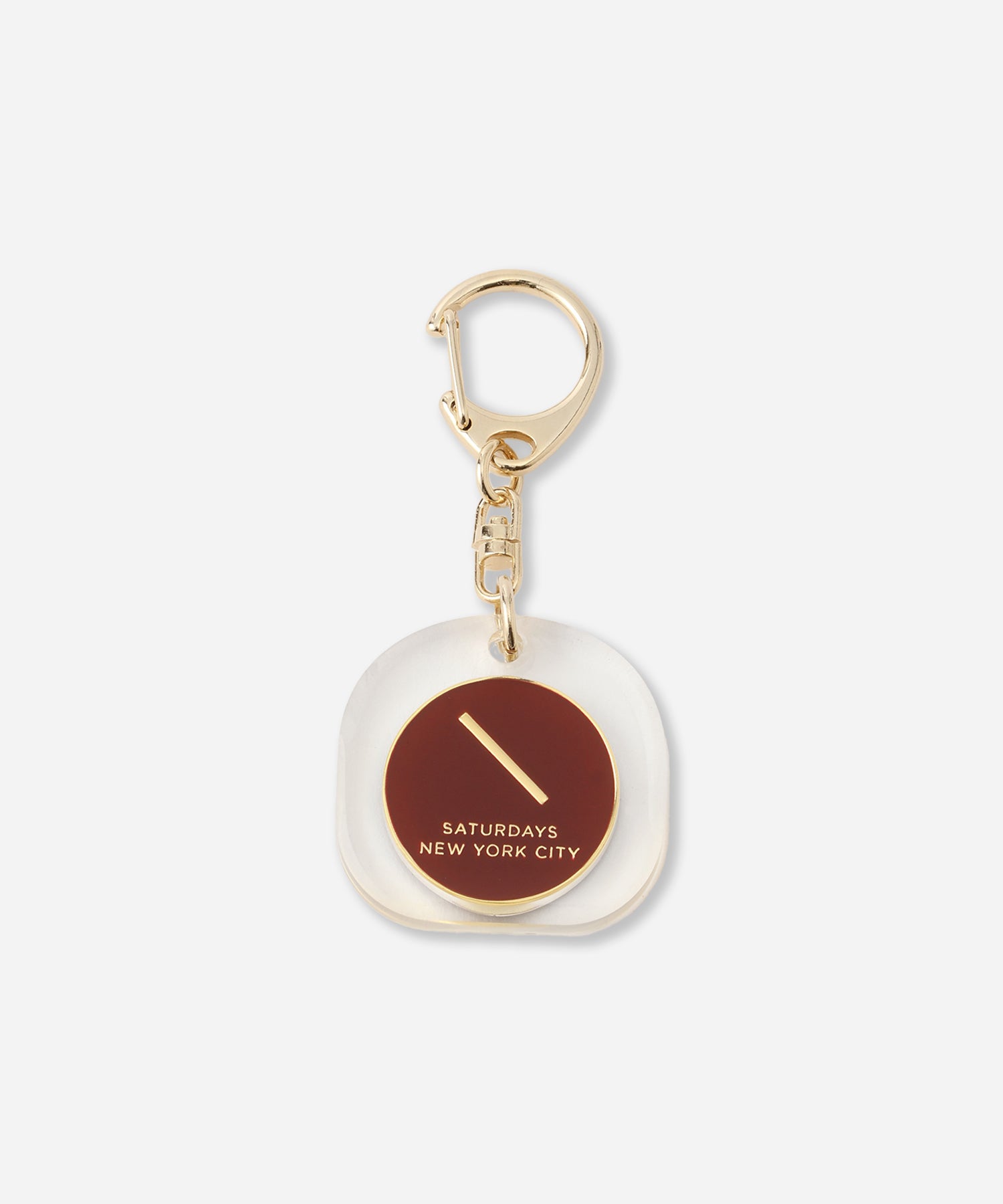 Saturdays NYC SNYC Boulbon Keychain in Wine