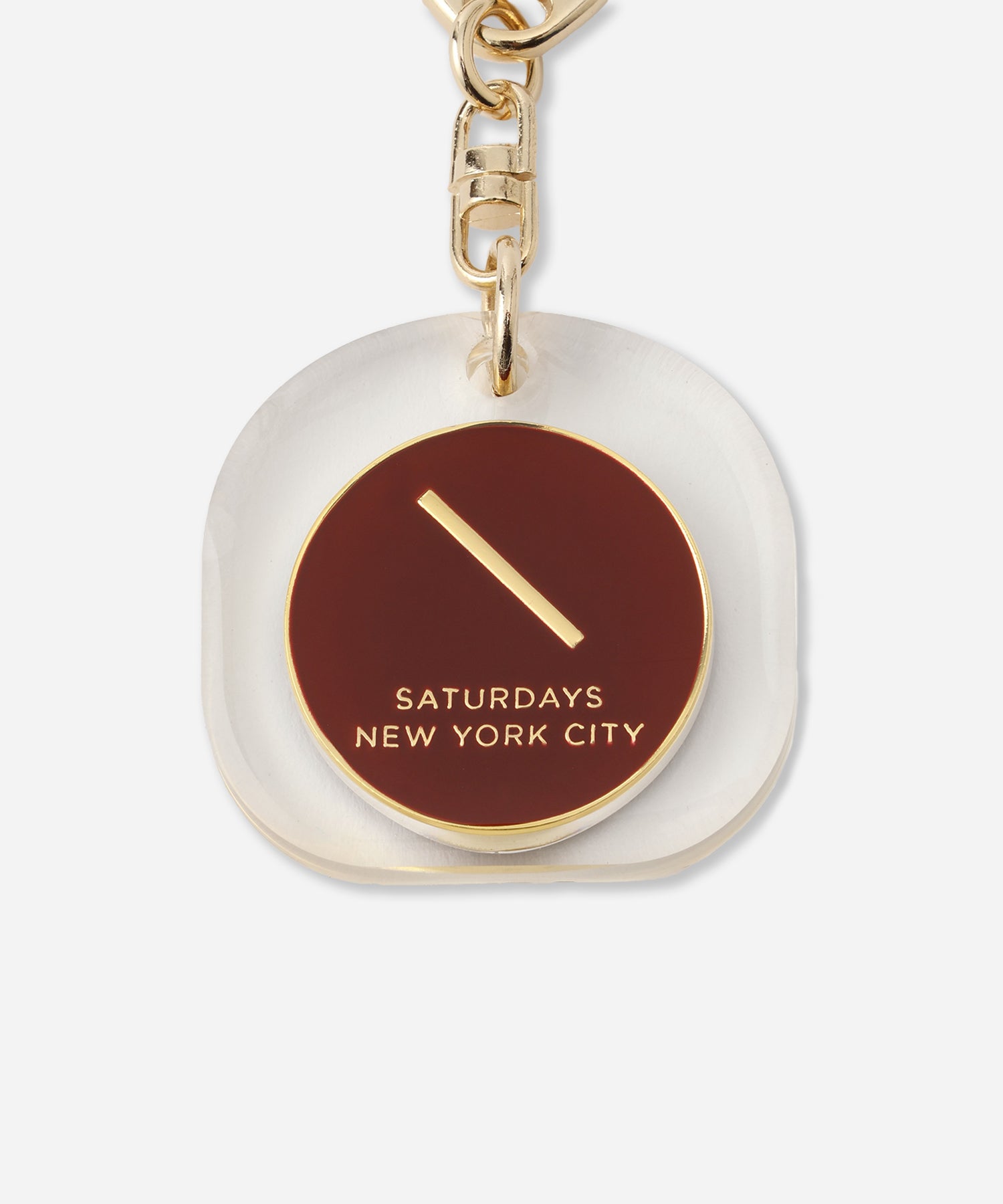 Saturdays NYC SNYC Boulbon Keychain in Wine