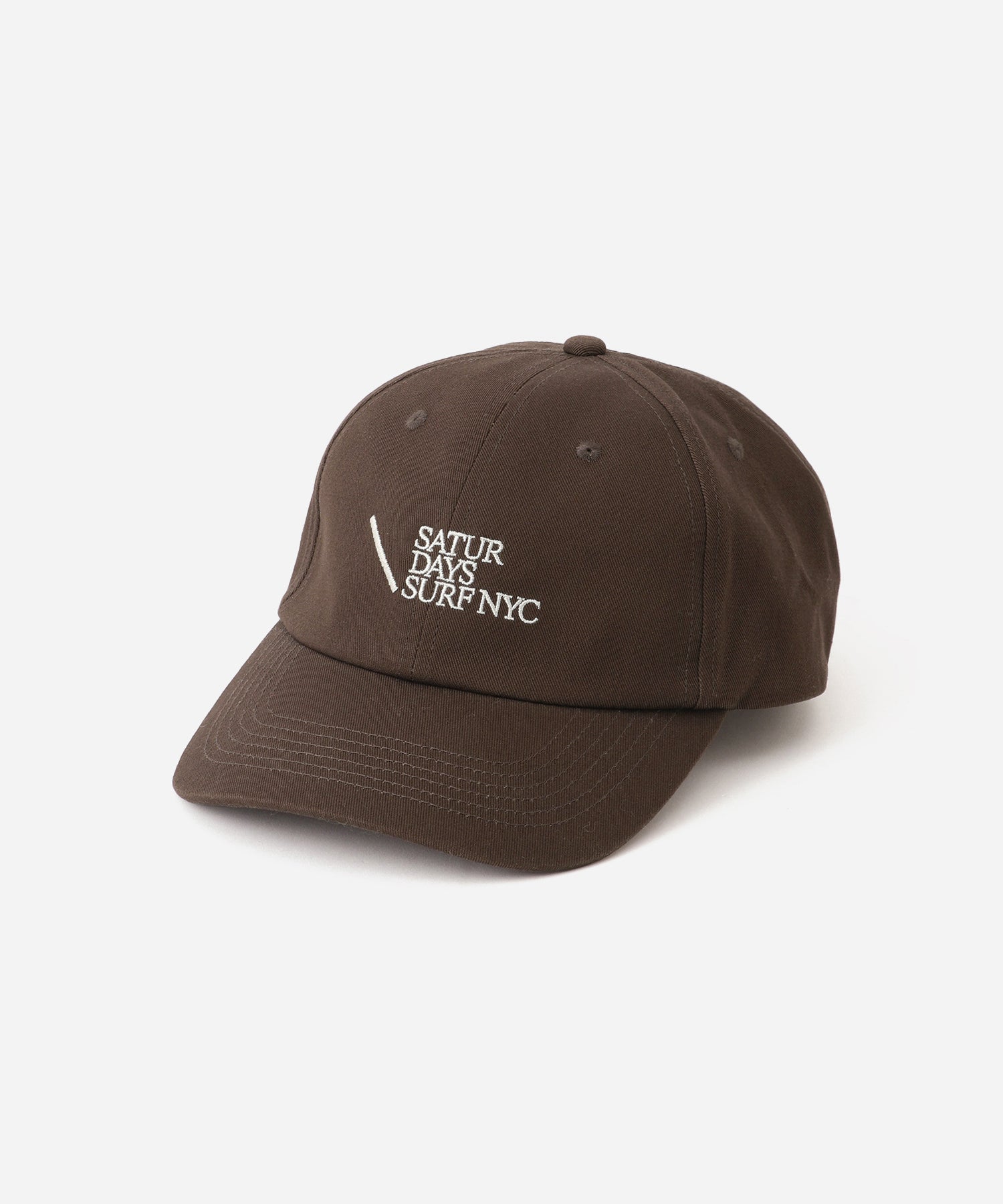 Saturdays NYC Slash Surf Cap in Dark Brown