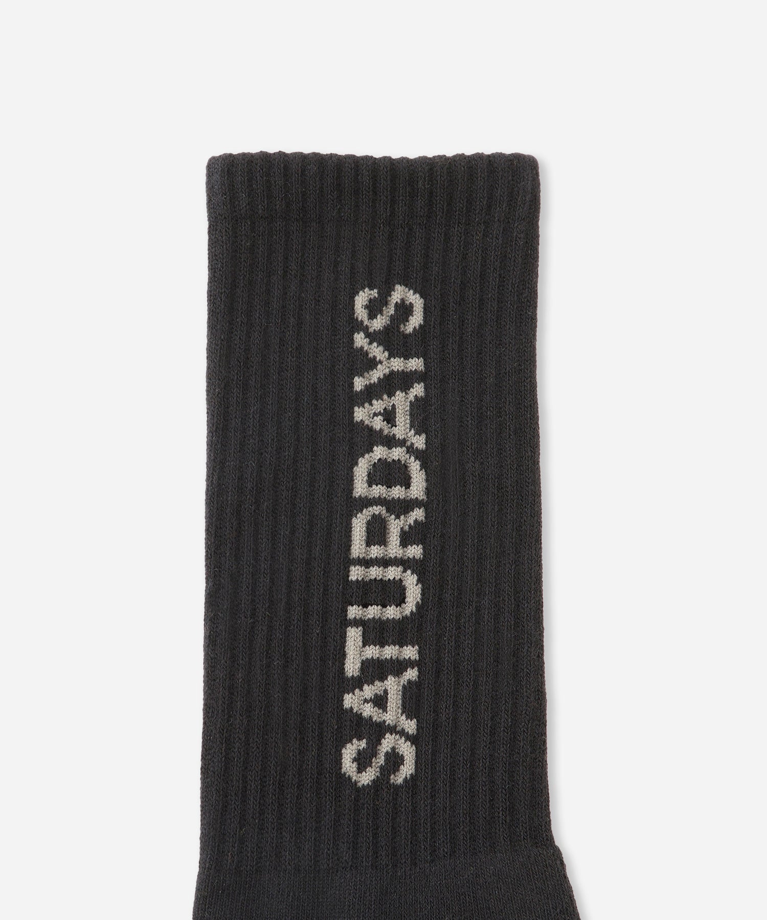 Saturdays NYC Logo Sock in Black